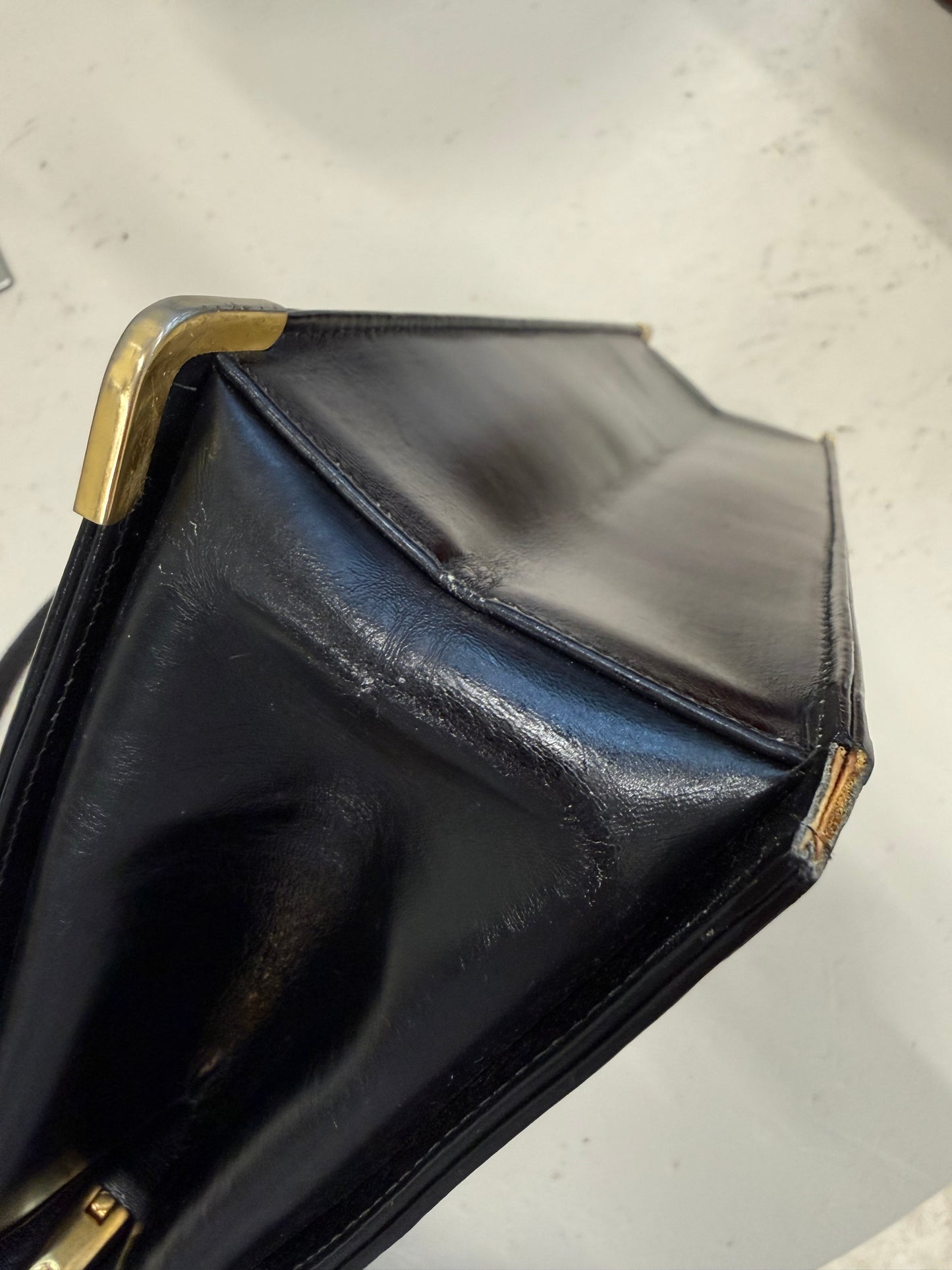 Christian Dior CD Logo Shoulder Clutch Bag