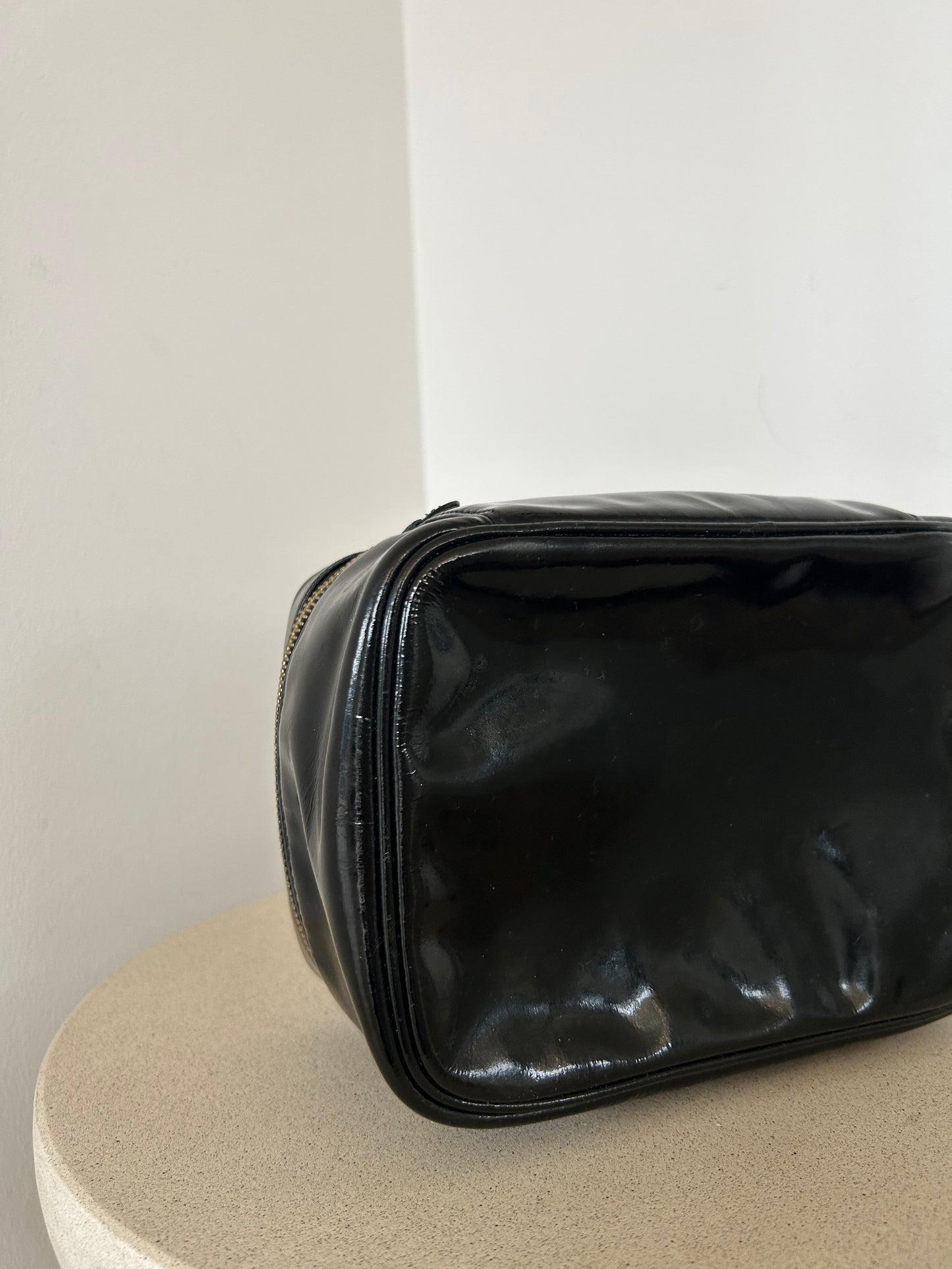 Chanel Patent Leather Vanity Bag