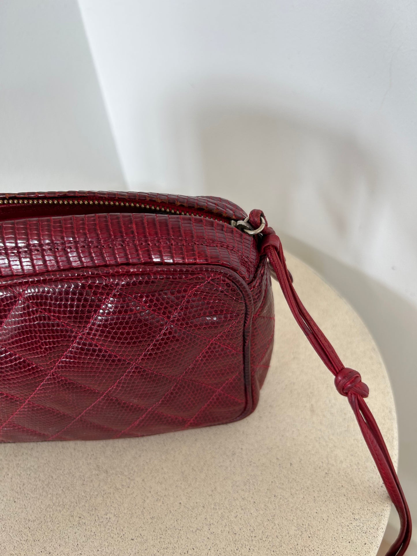 Chanel Reptile Camera Bag