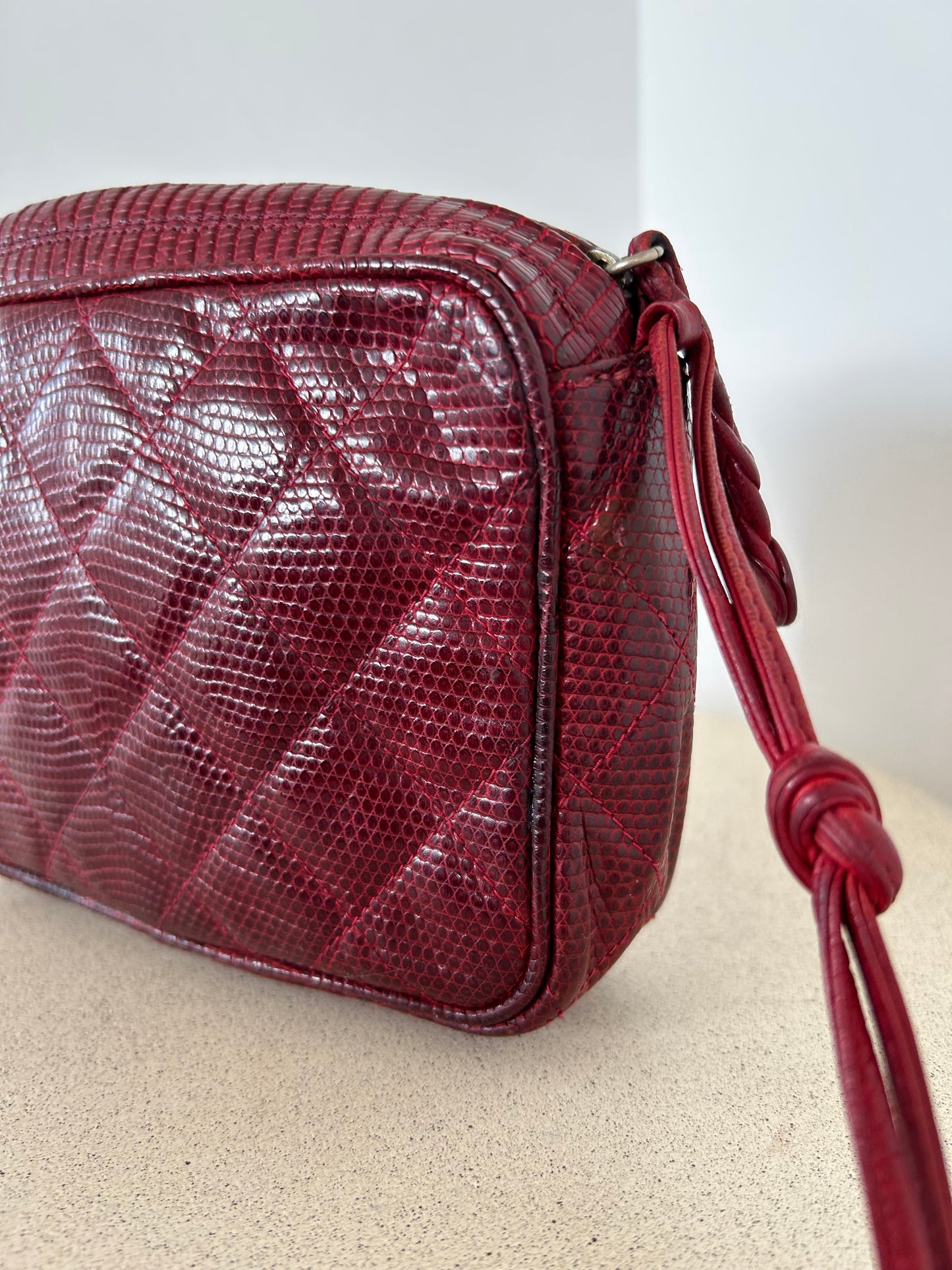 Chanel Reptile Camera Bag