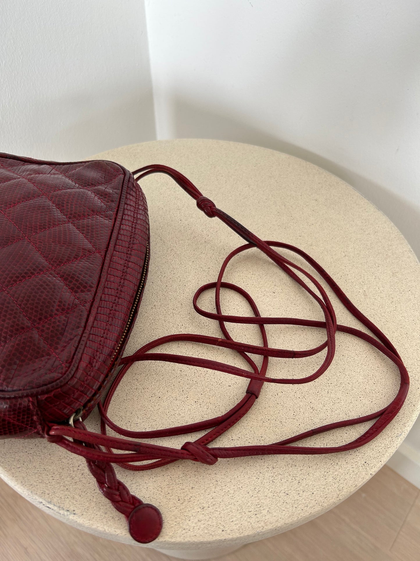 Chanel Reptile Camera Bag