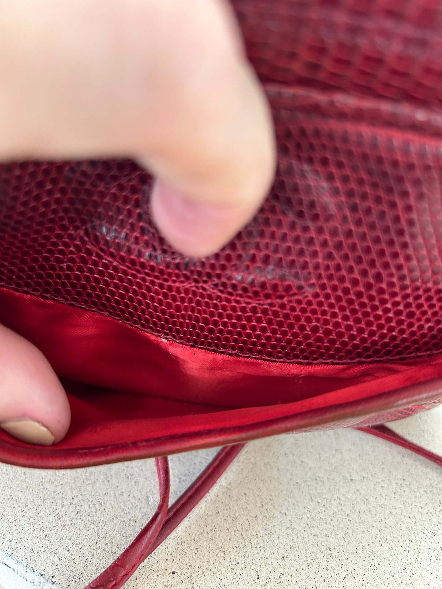 Chanel Reptile Camera Bag
