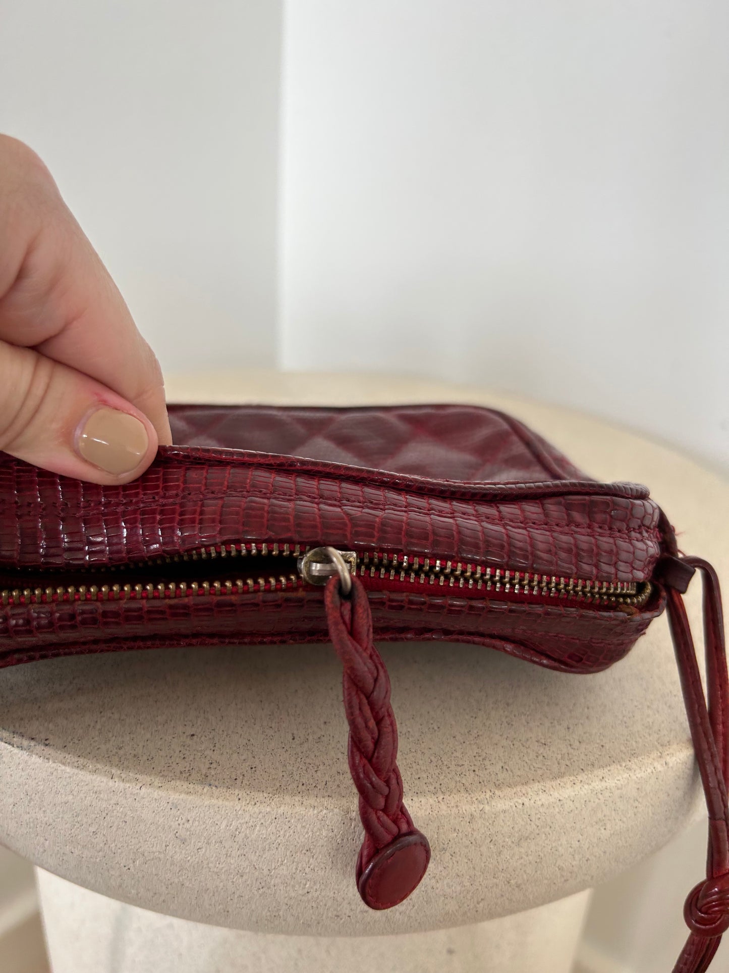 Chanel Reptile Camera Bag