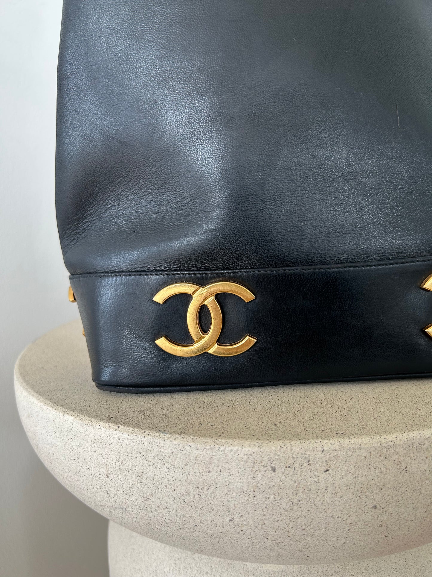 Chanel CC 90’s Bucket Bag