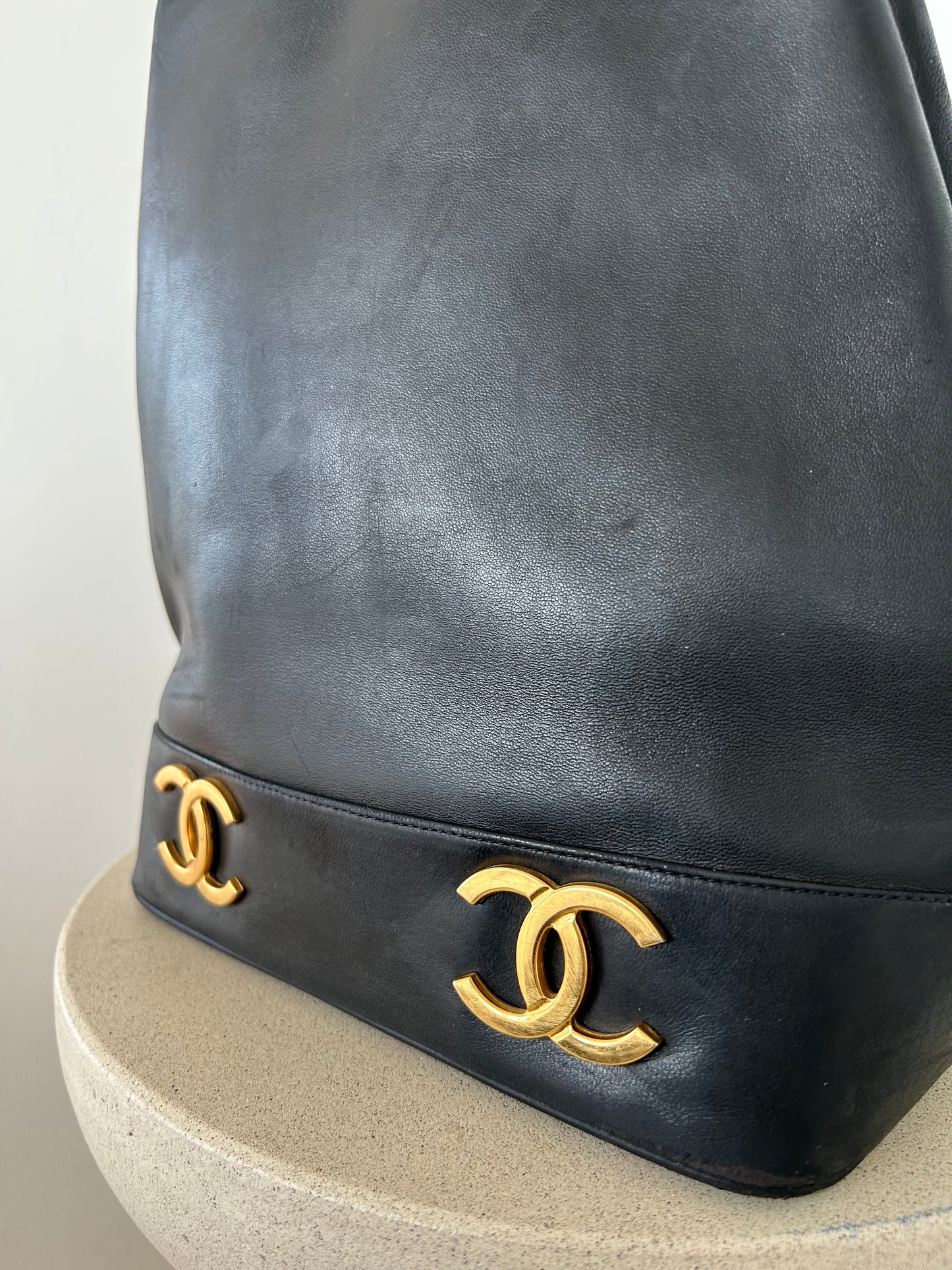 Chanel CC 90’s Bucket Bag