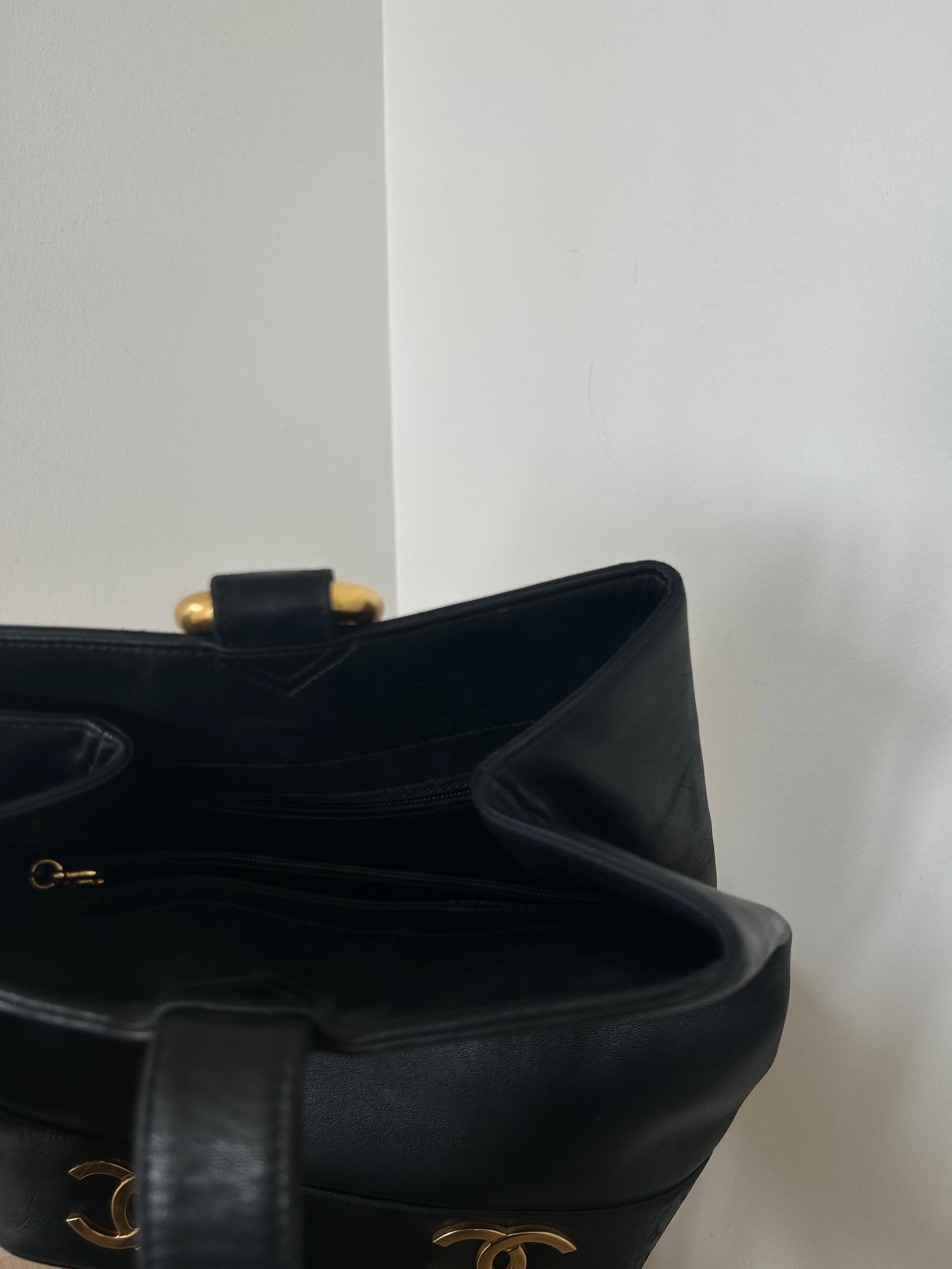 Chanel CC 90’s Bucket Bag