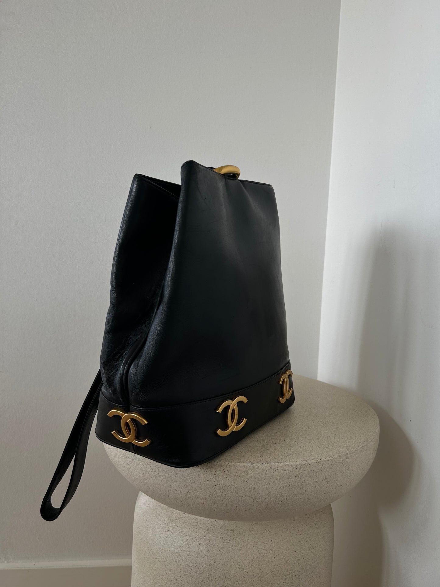 Chanel CC 90’s Bucket Bag