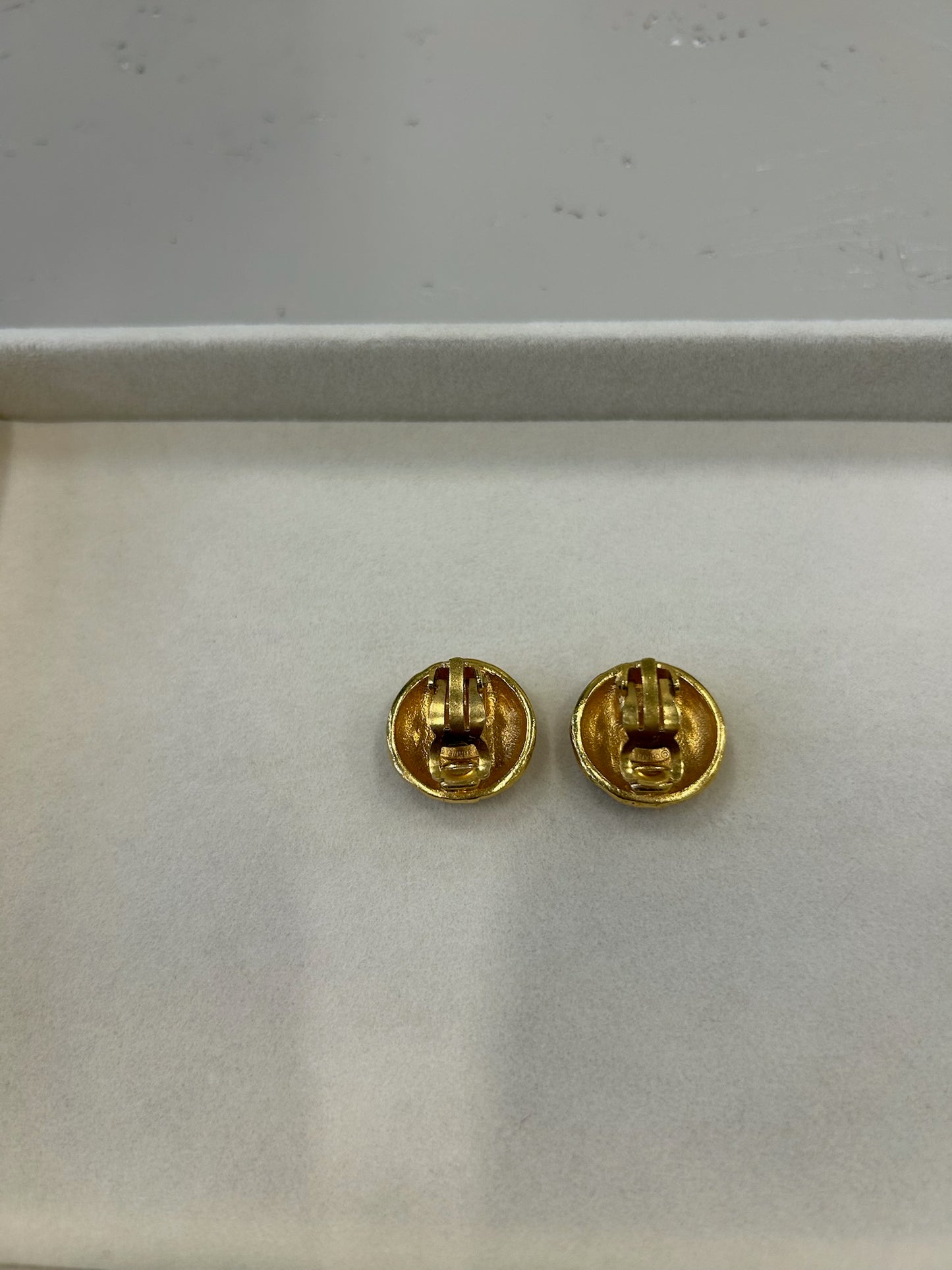 Chanel Gold CC Earrings