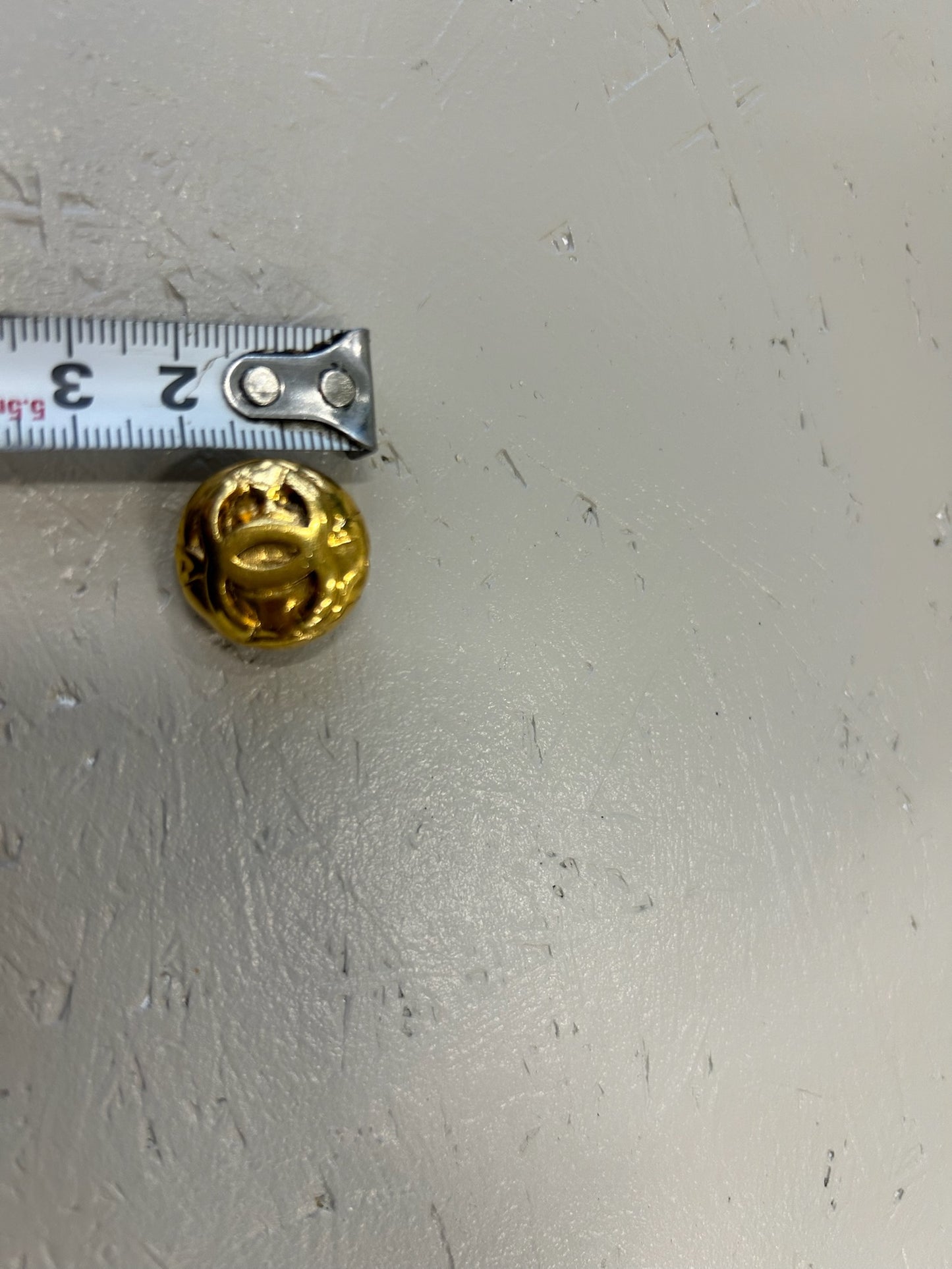Chanel Gold CC Earrings