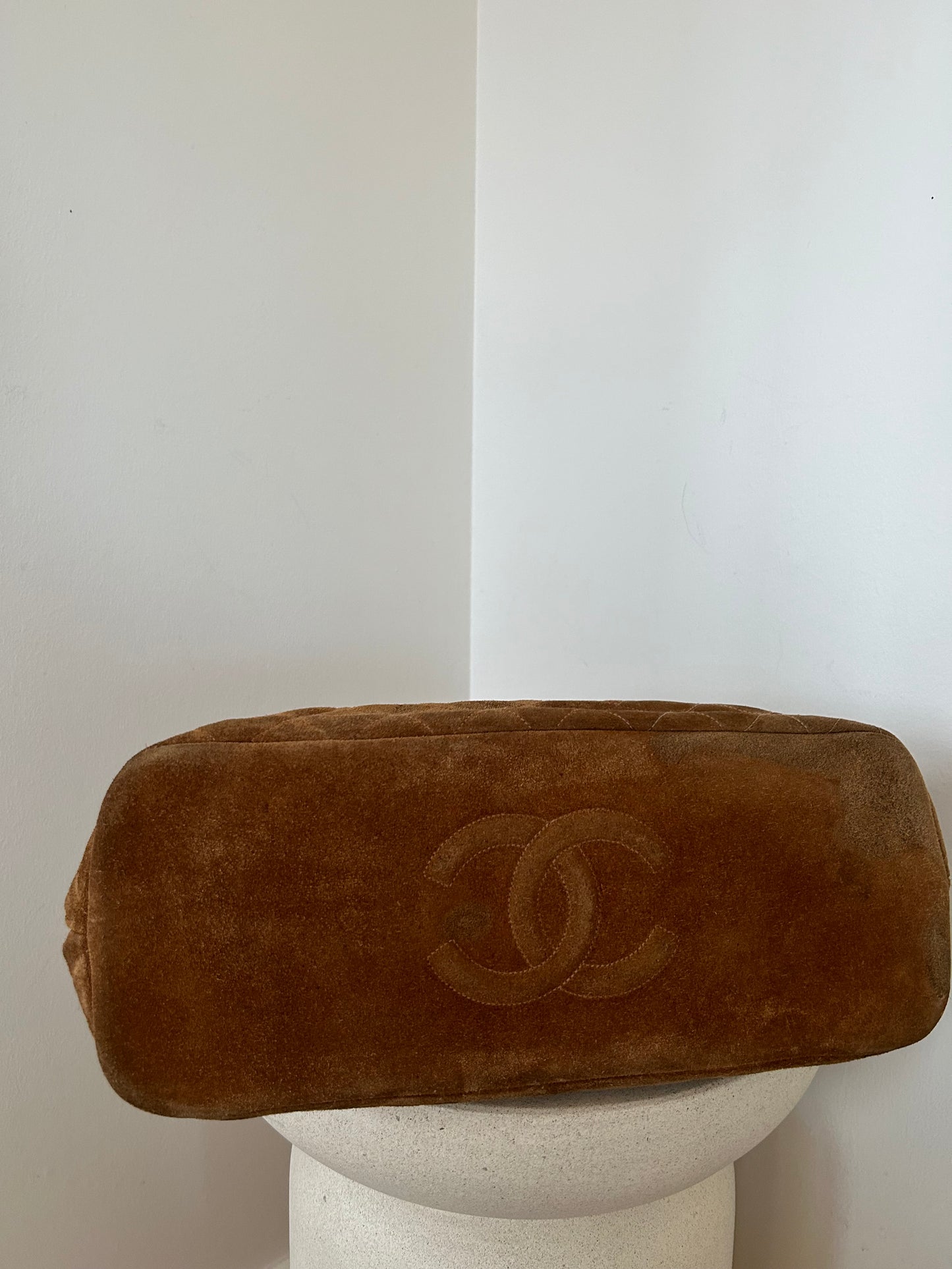 Chanel Suede Shoulder Bag