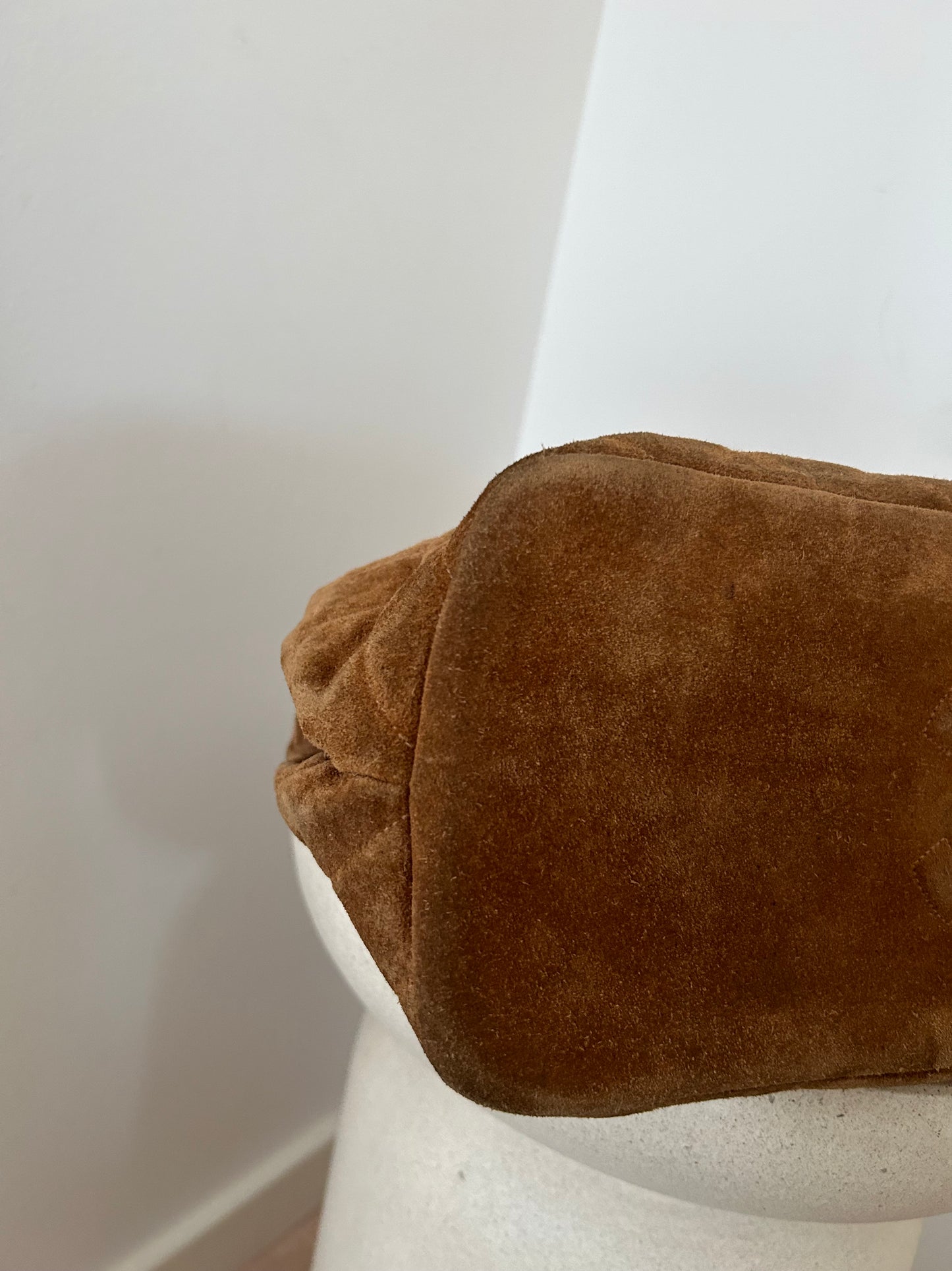 Chanel Suede Shoulder Bag
