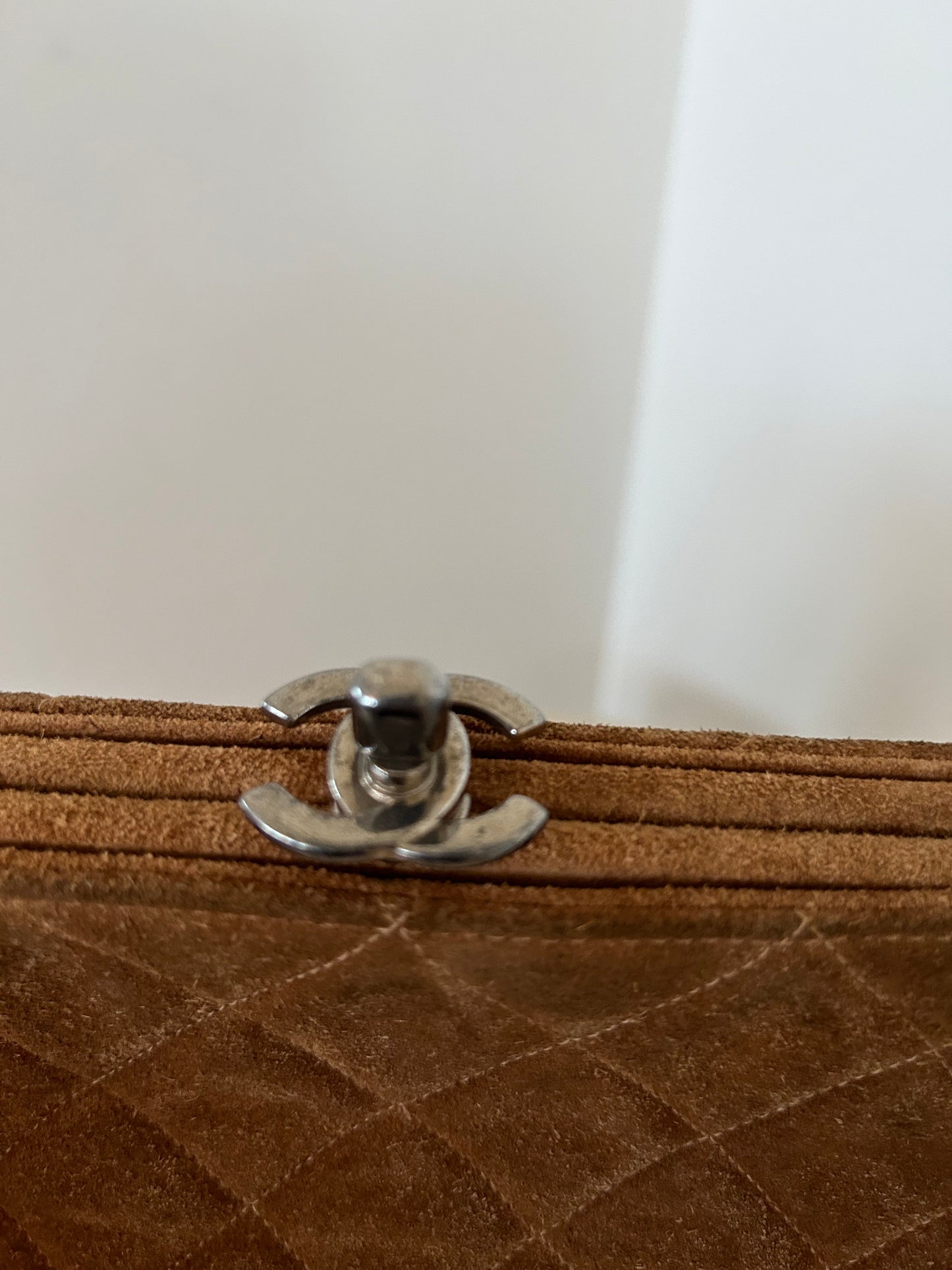 Chanel Suede Shoulder Bag