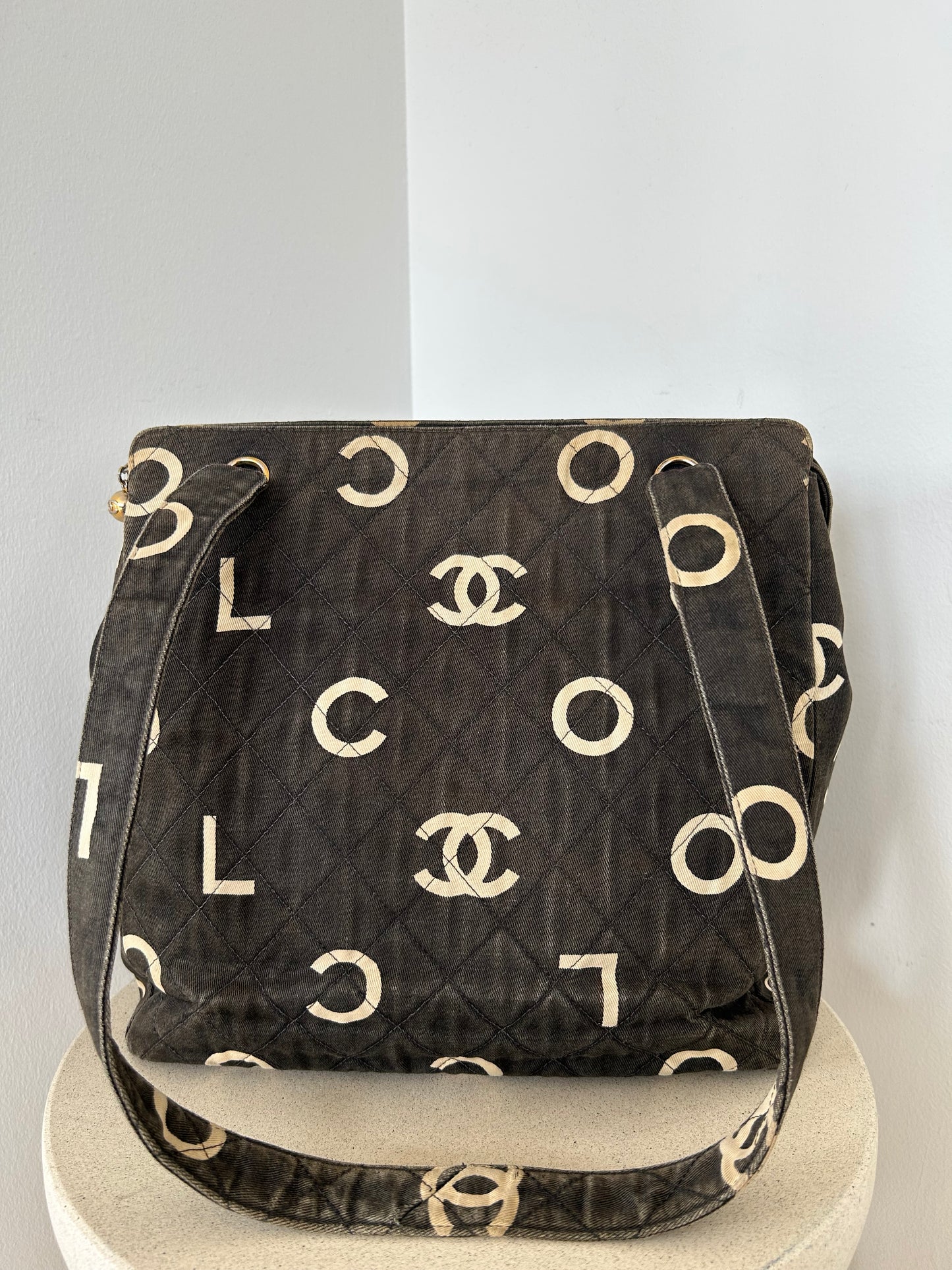 Chanel Denim Shoulder Bag