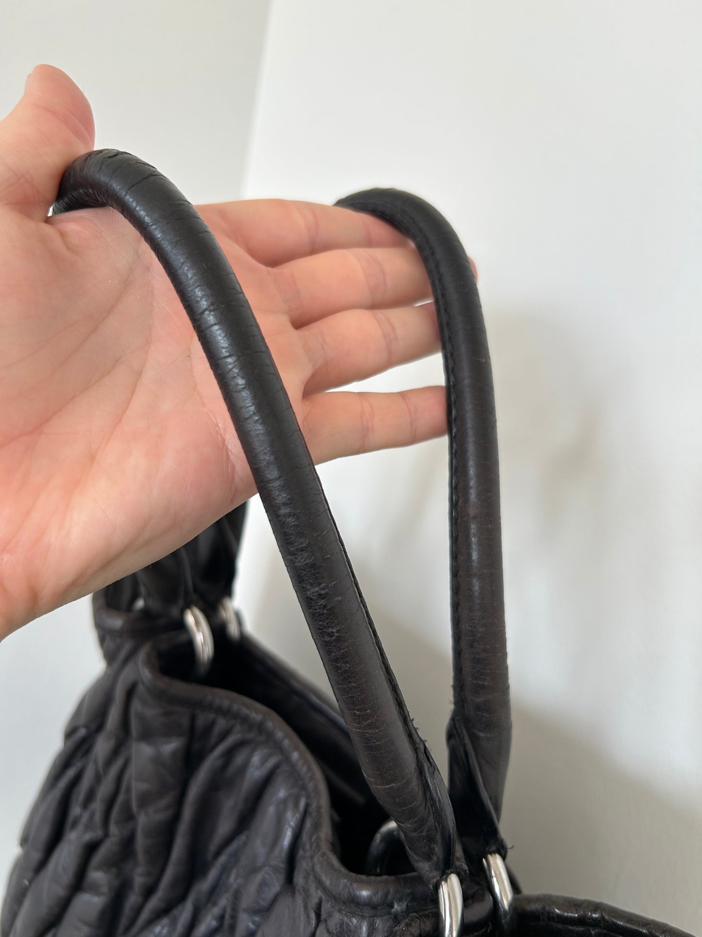 Miu Miu Nappa Shopper