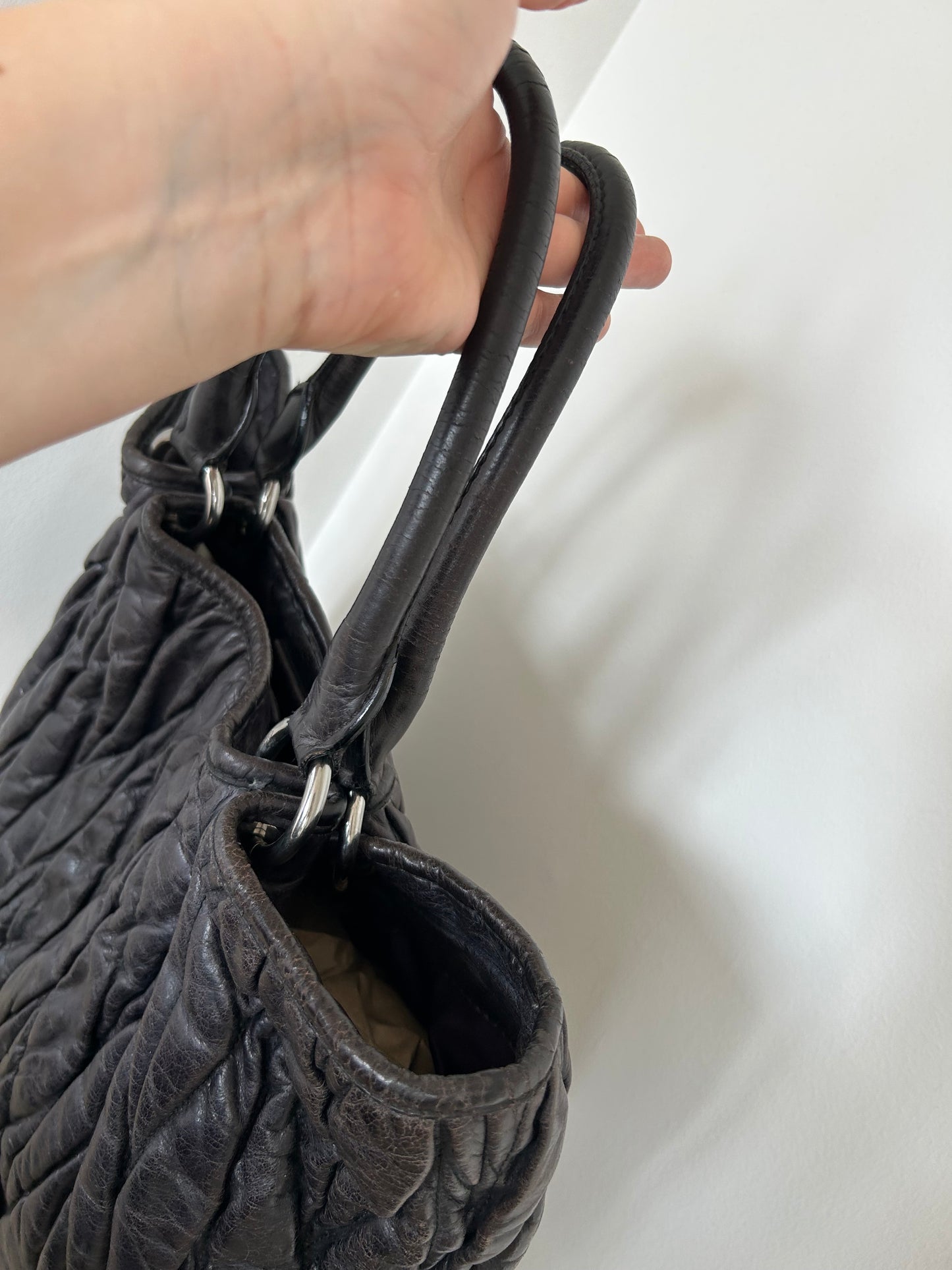 Miu Miu Nappa Shopper