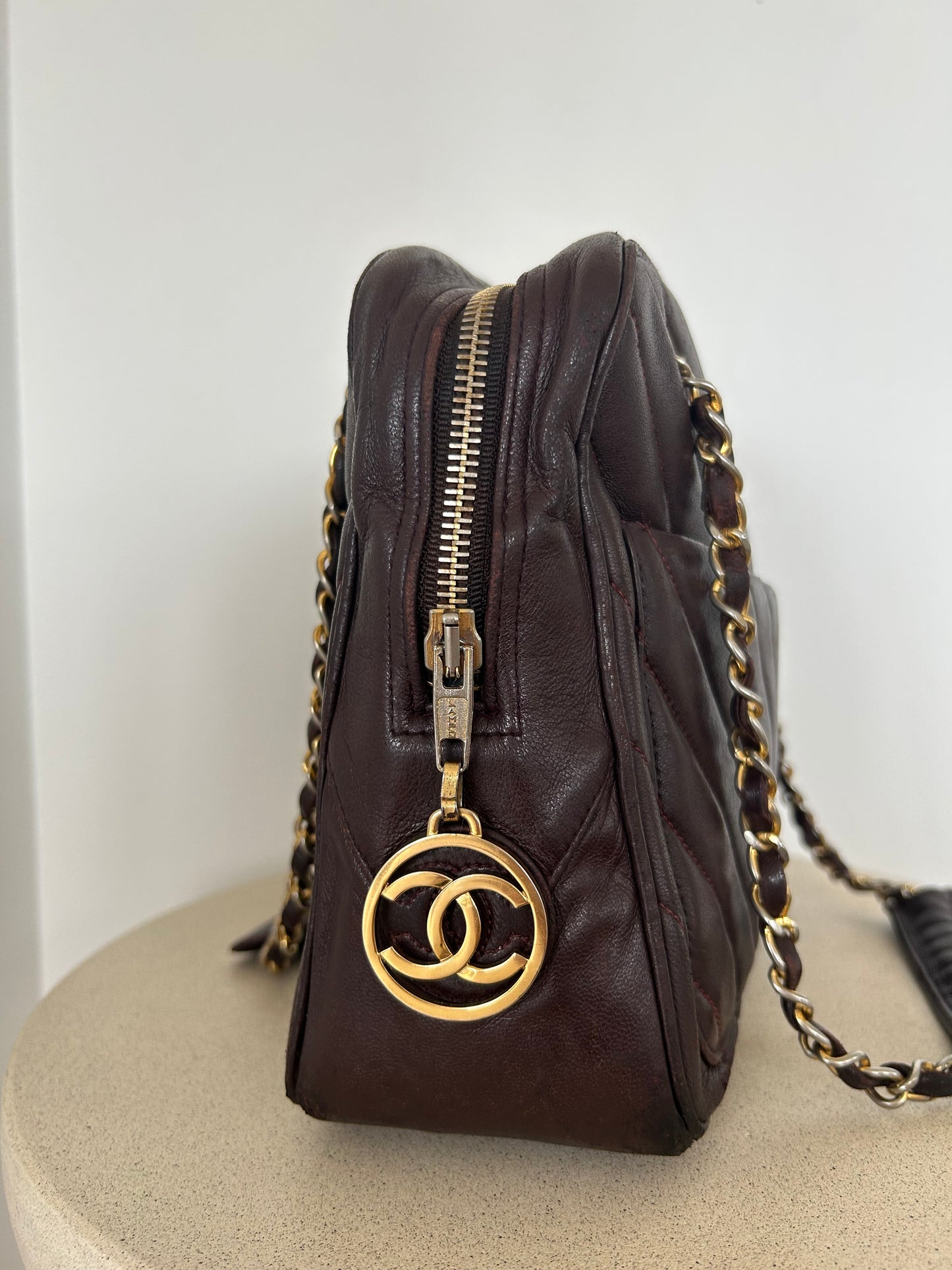 Chanel Chevron Shoulder Bag