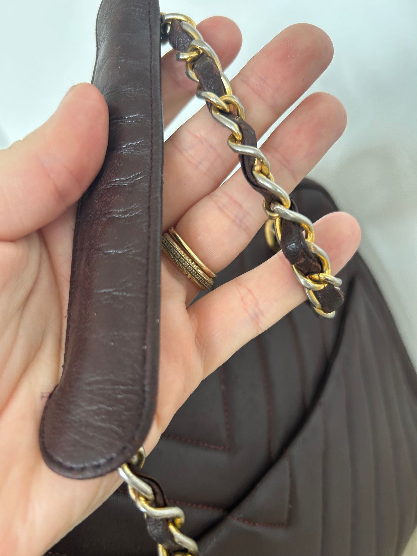 Chanel Chevron Shoulder Bag