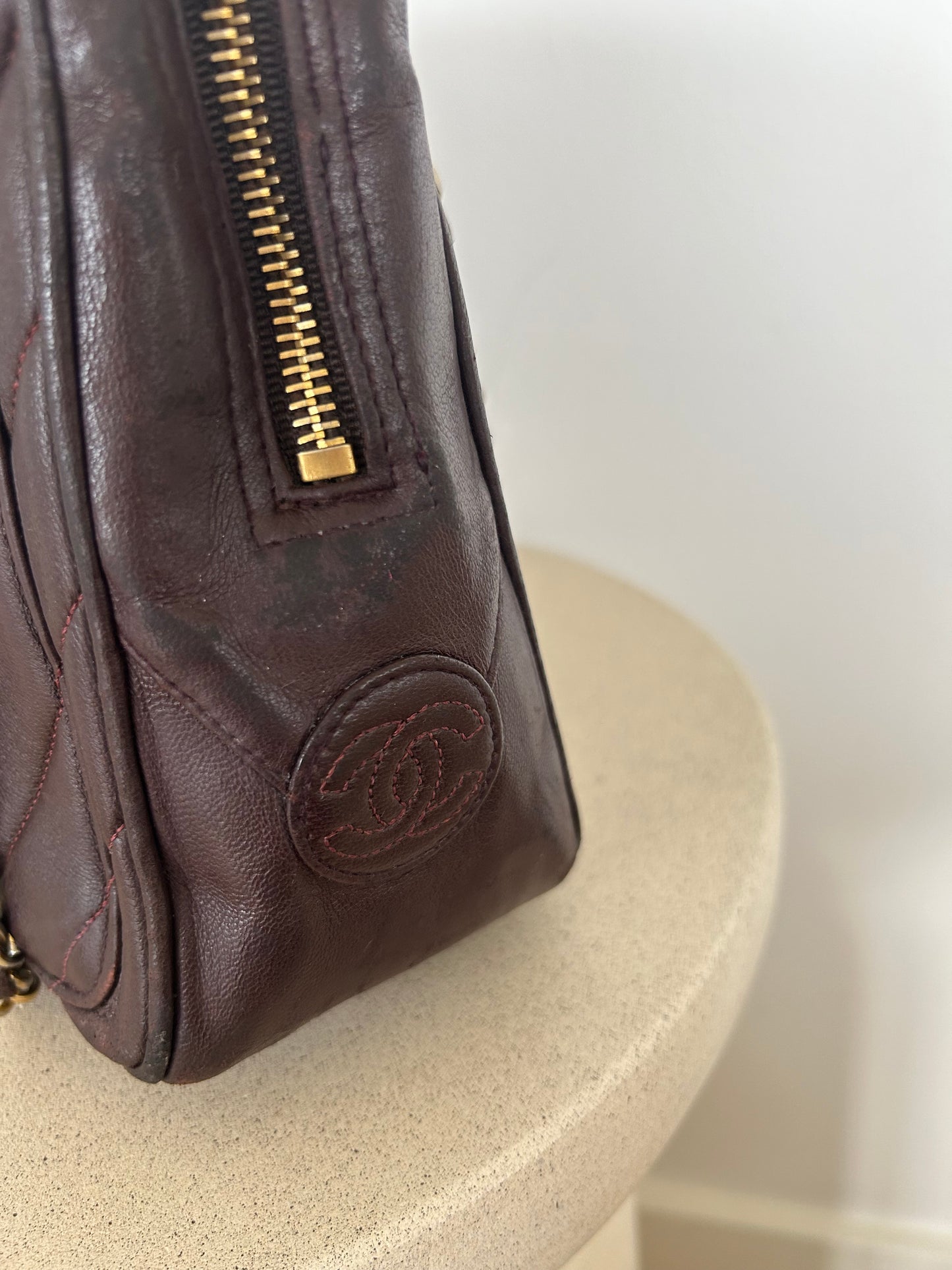Chanel Chevron Shoulder Bag
