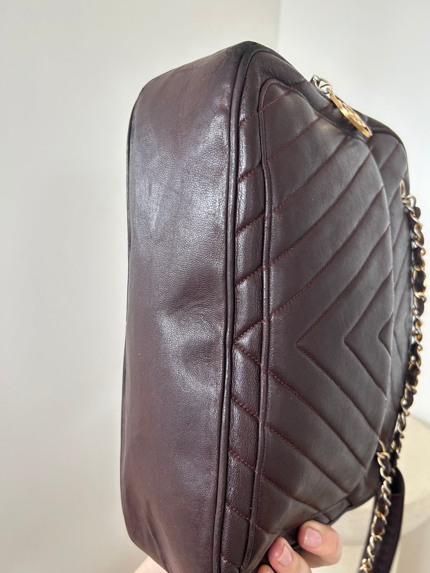 Chanel Chevron Shoulder Bag