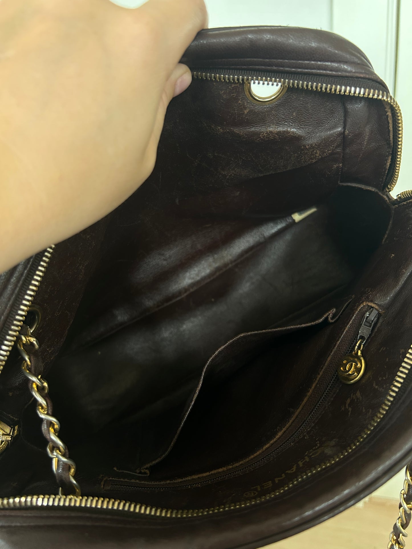 Chanel Chevron Shoulder Bag