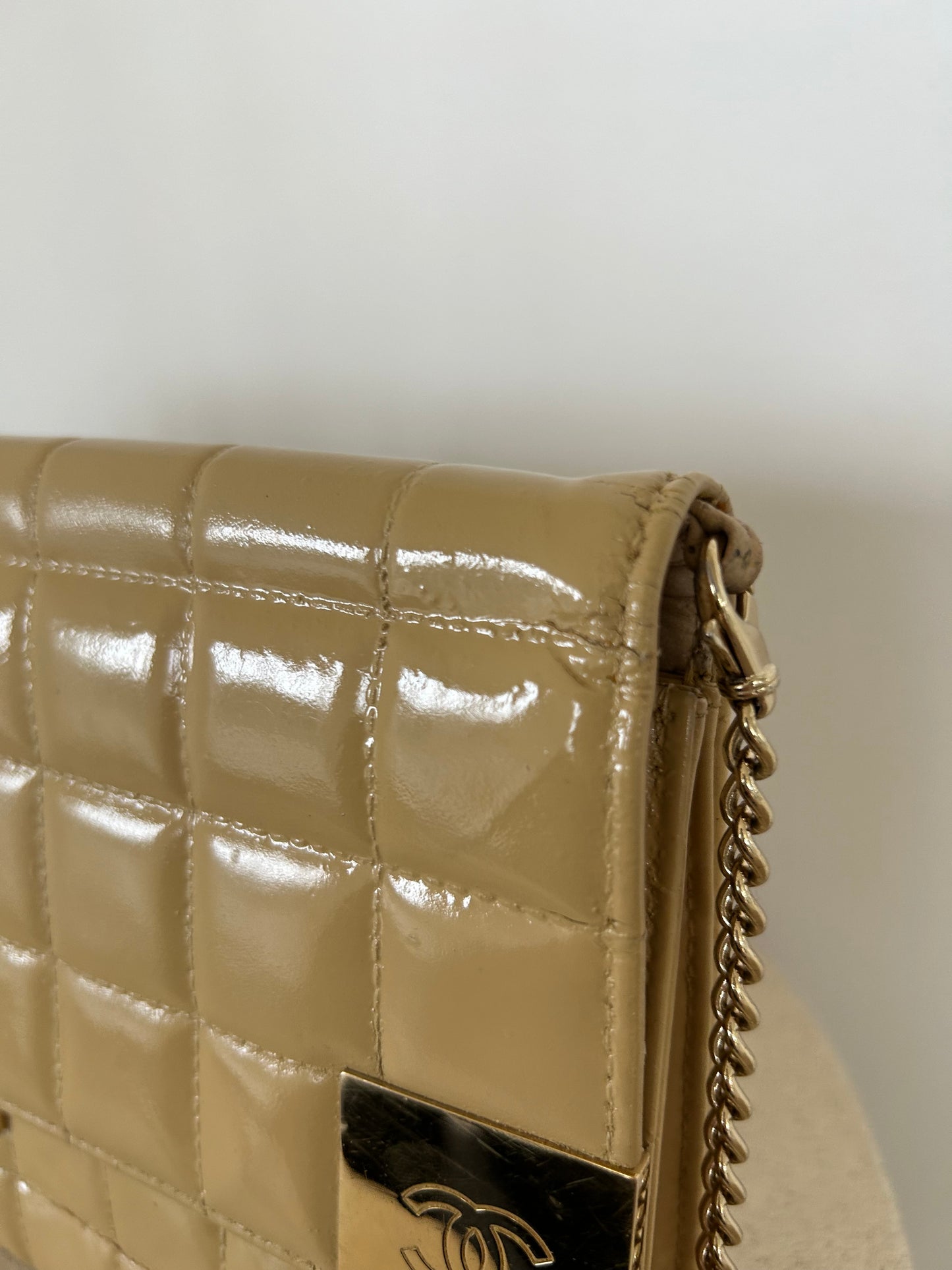 Chanel East West Chocolate Bar Bag