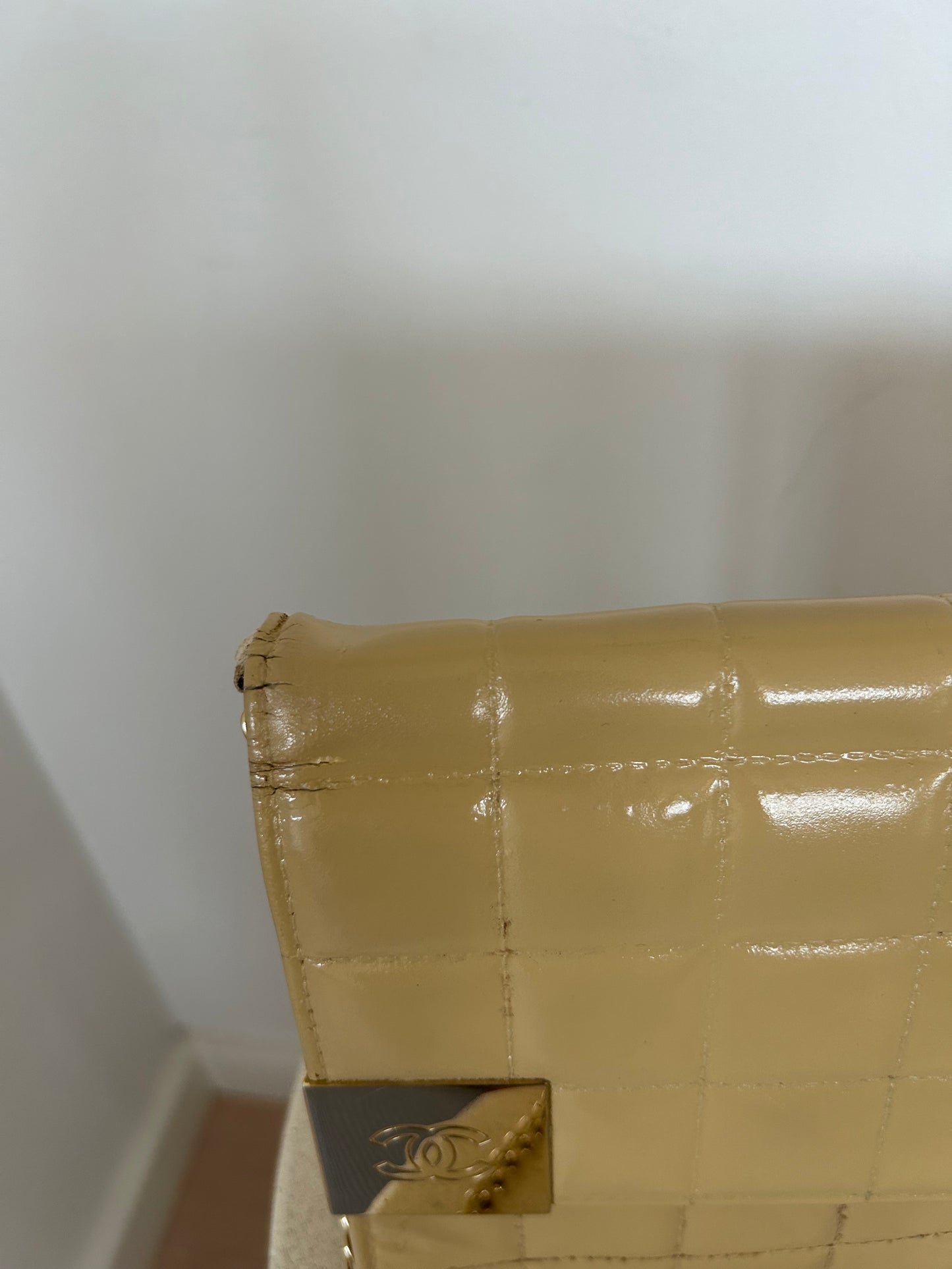 Chanel East West Chocolate Bar Bag