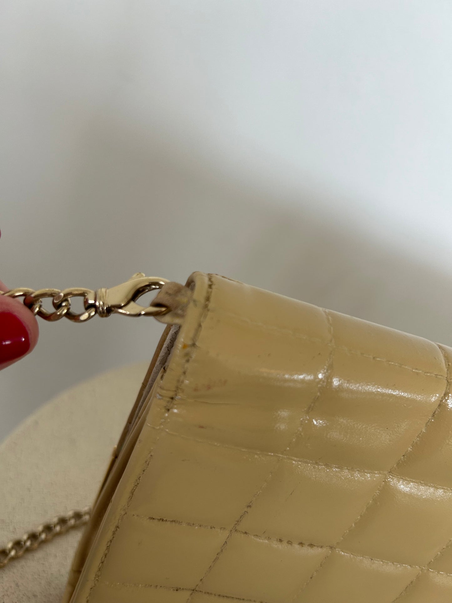 Chanel East West Chocolate Bar Bag
