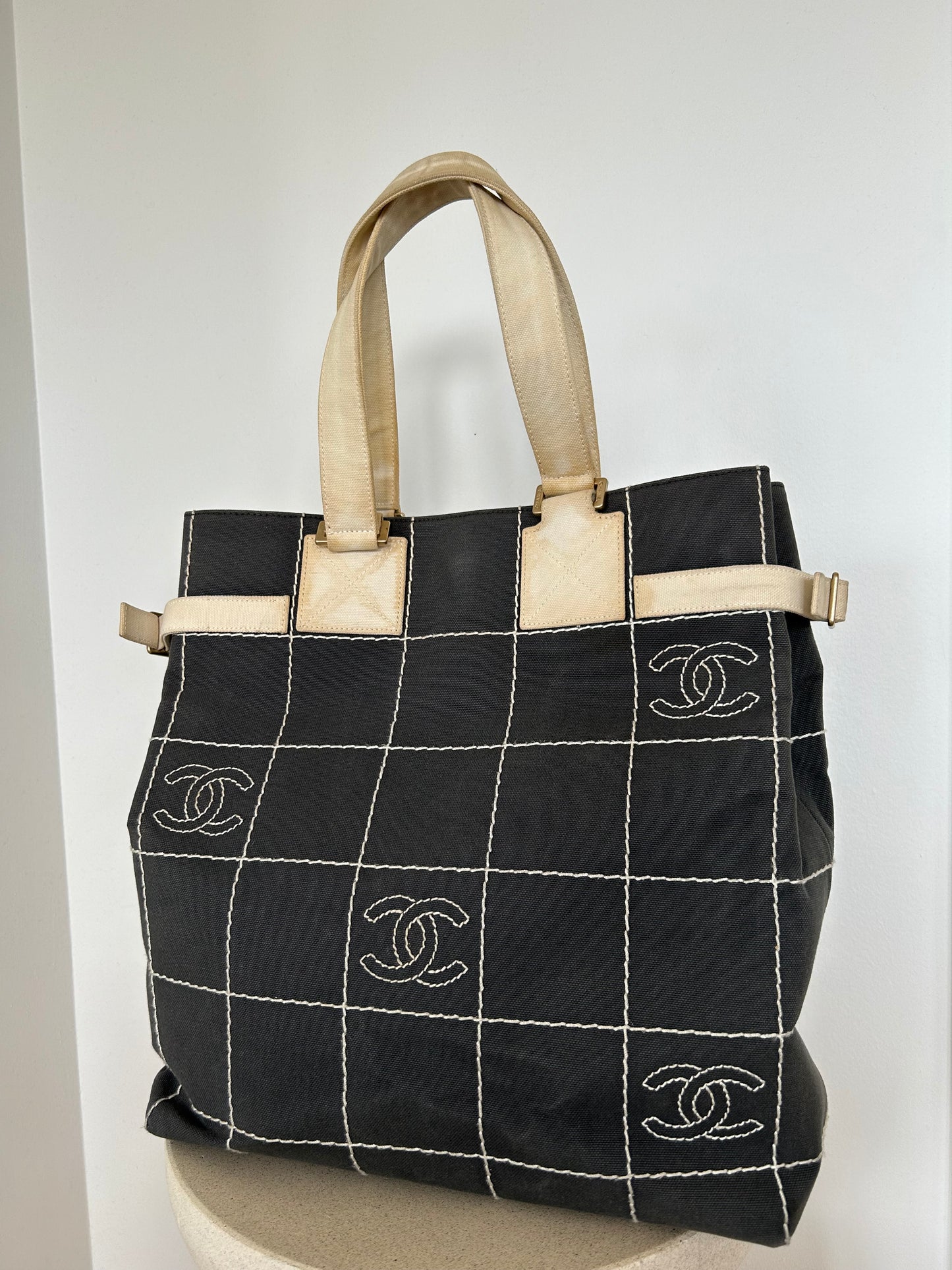 Chanel Canvas Shopper