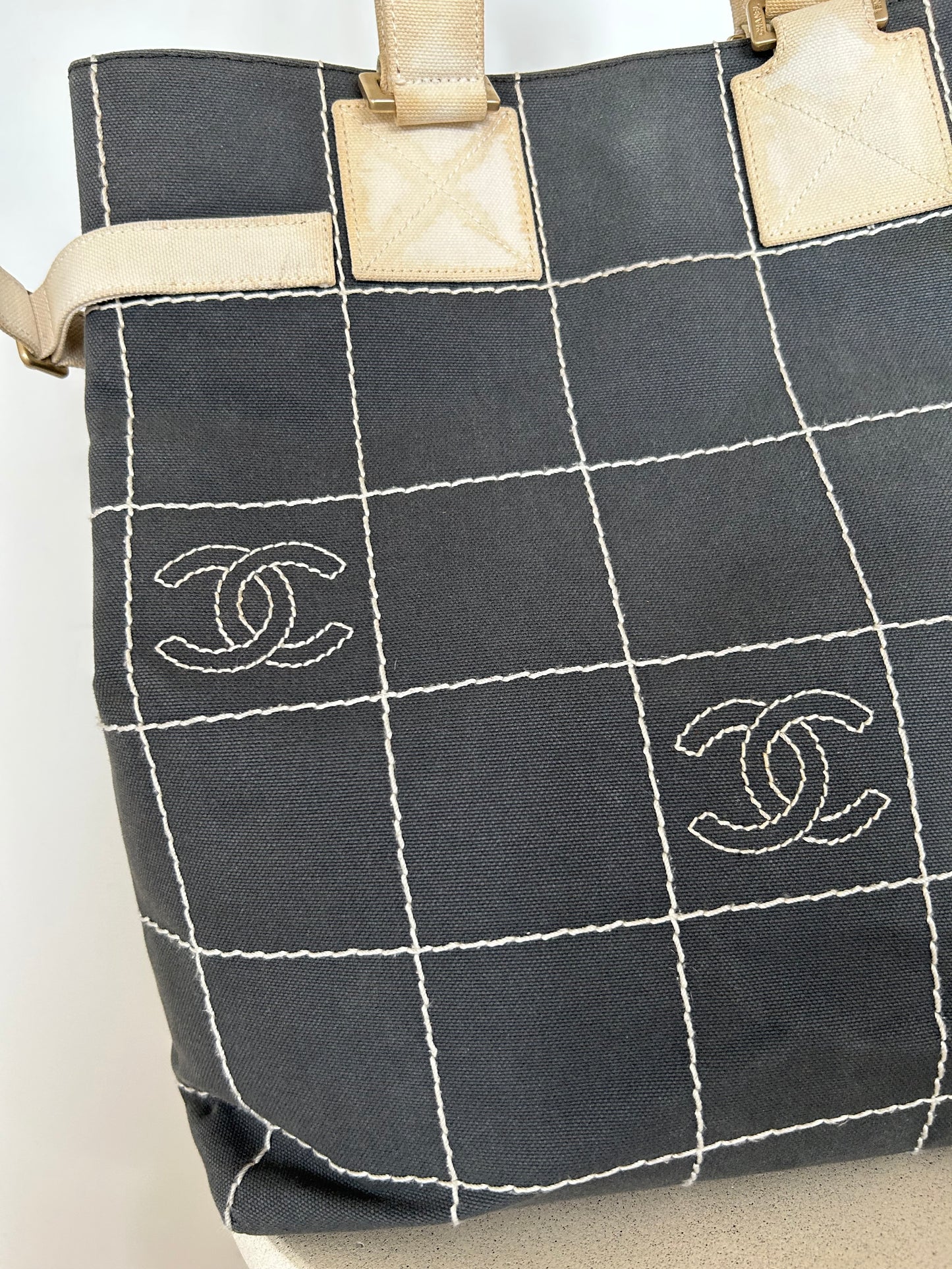 Chanel Canvas Shopper