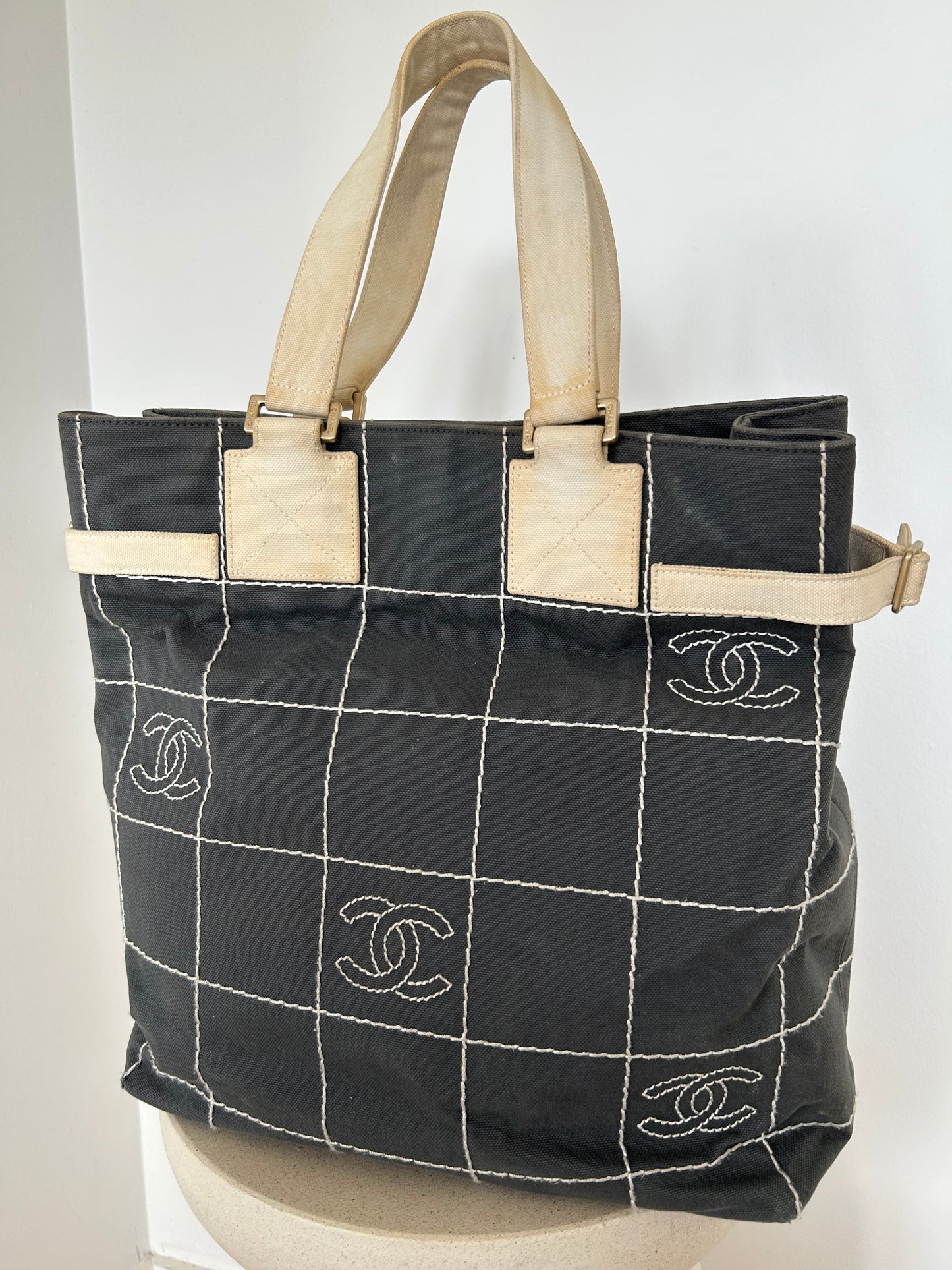 Chanel Canvas Shopper