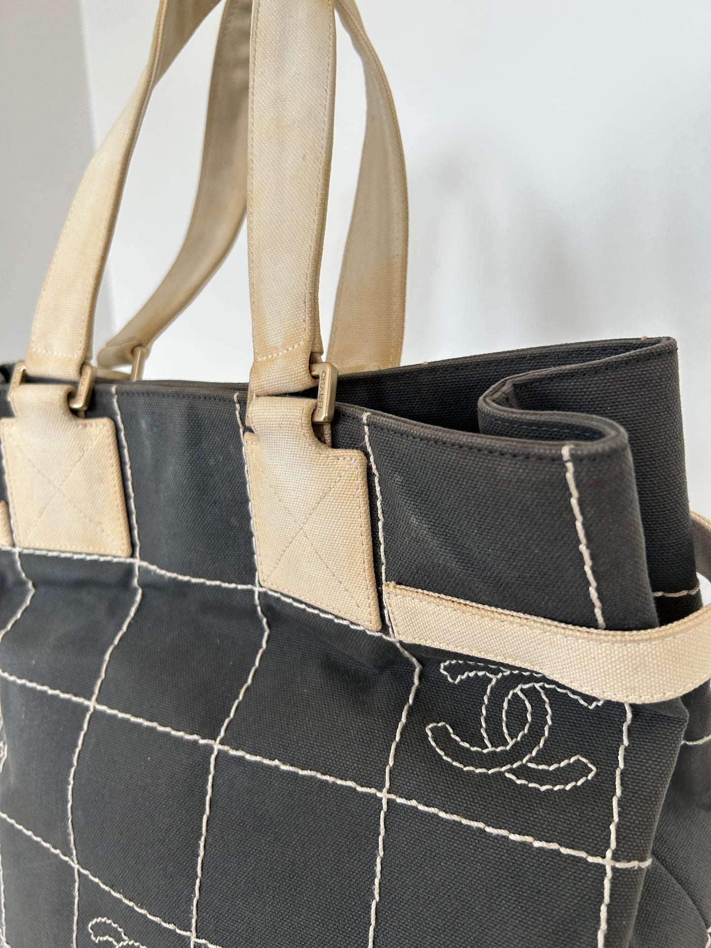 Chanel Canvas Shopper