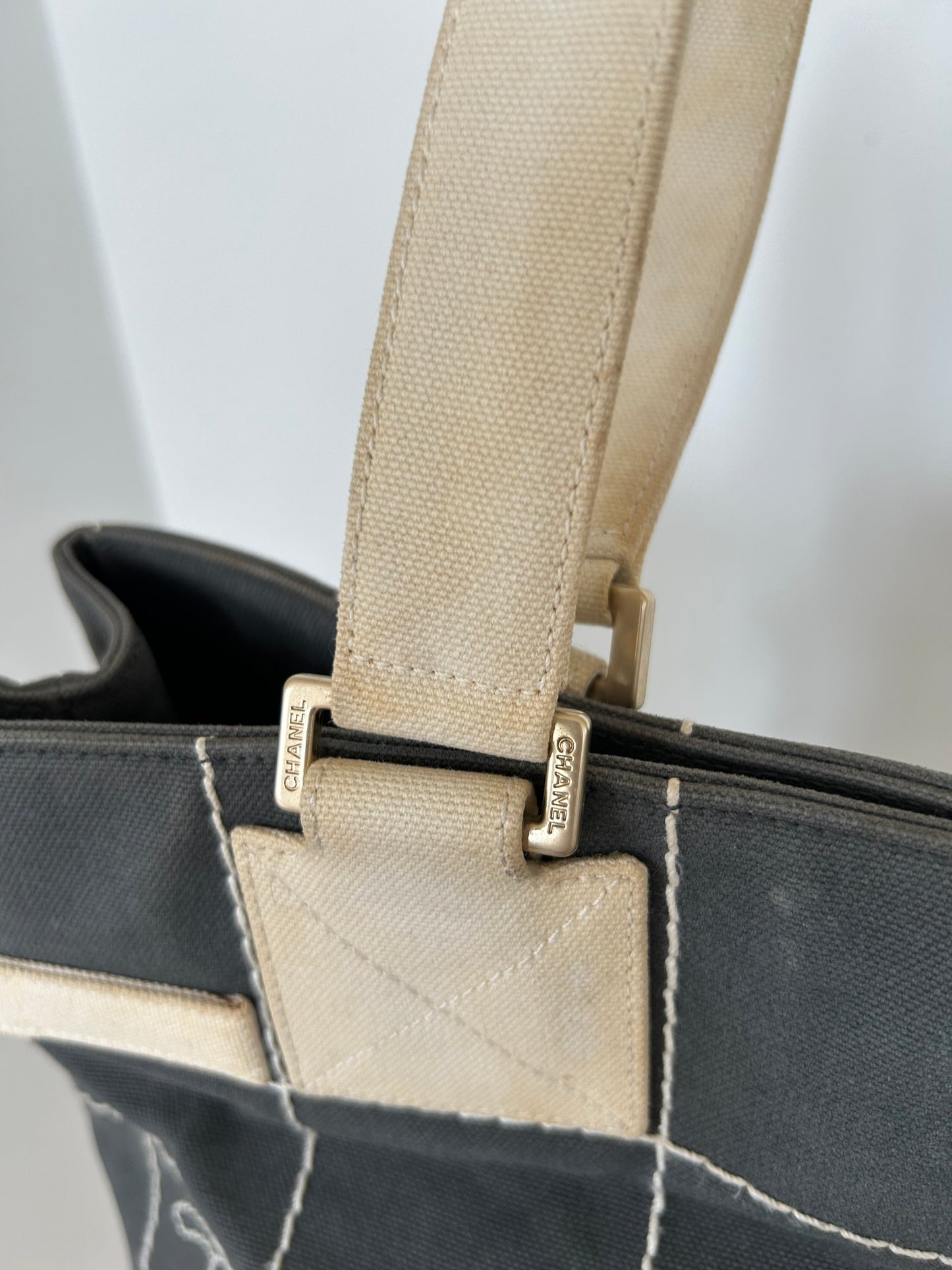 Chanel Canvas Shopper