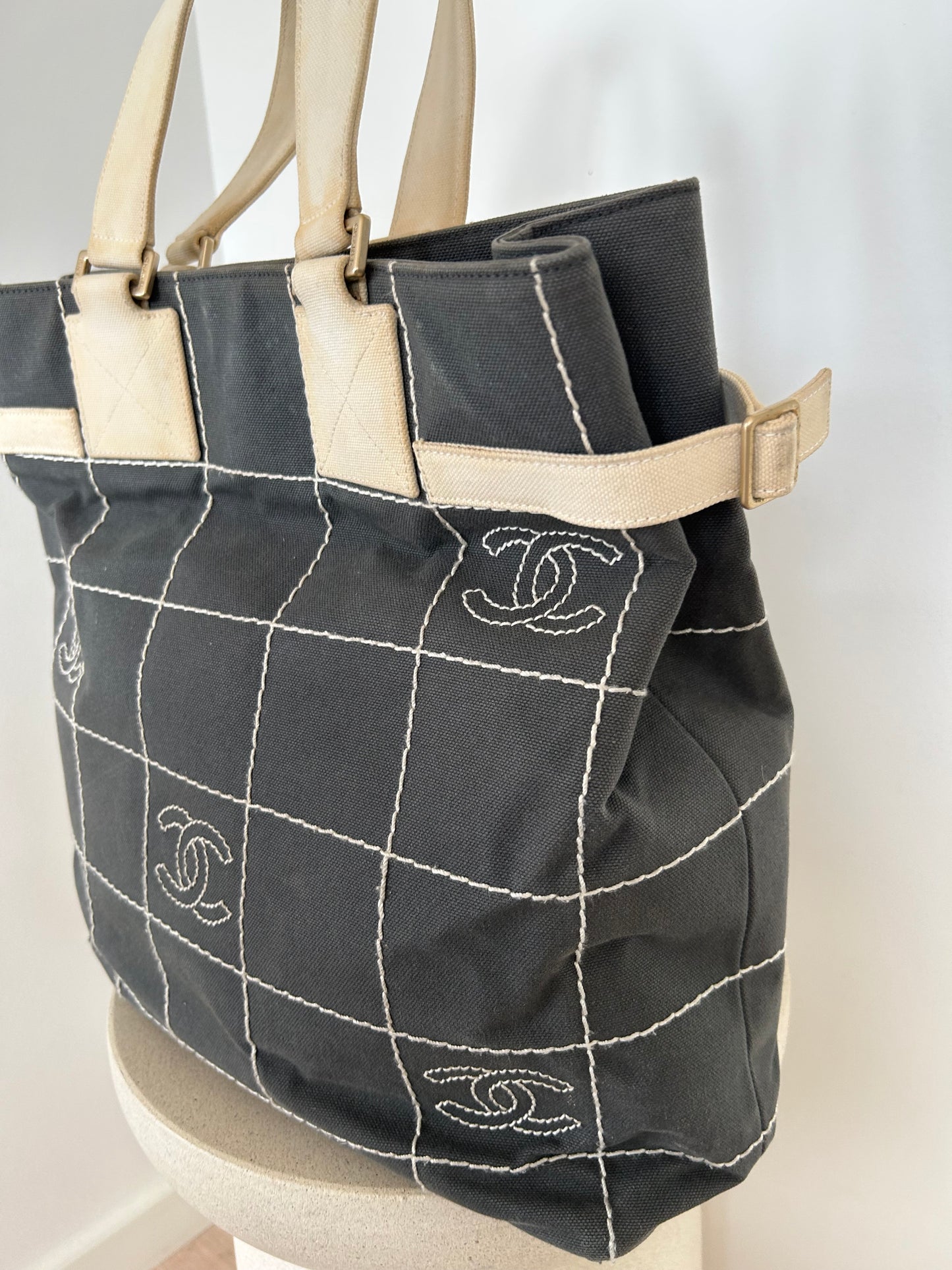 Chanel Canvas Shopper