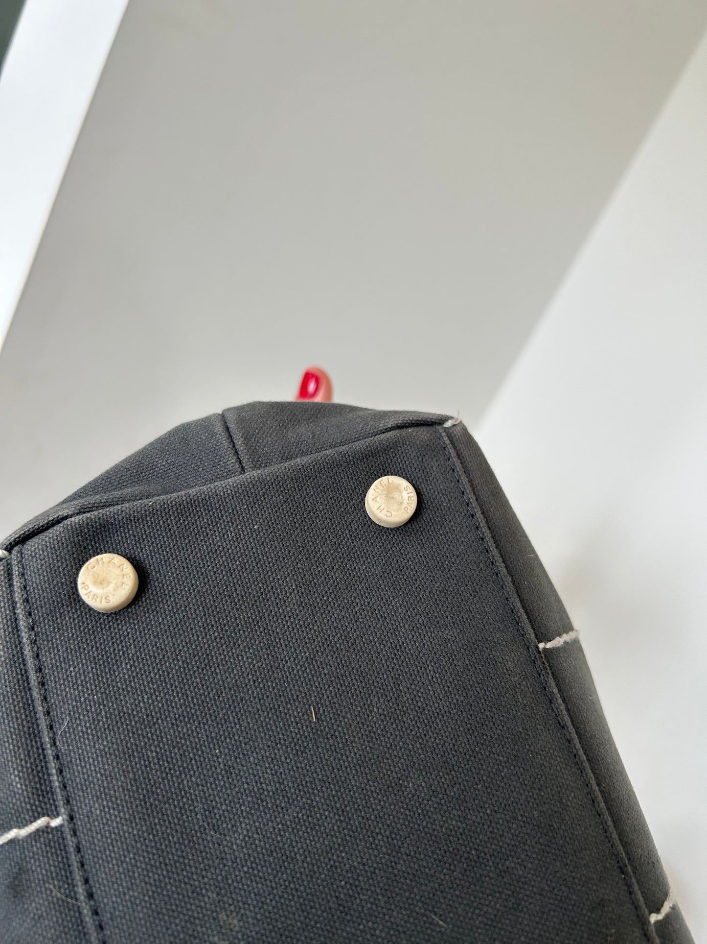 Chanel Canvas Shopper