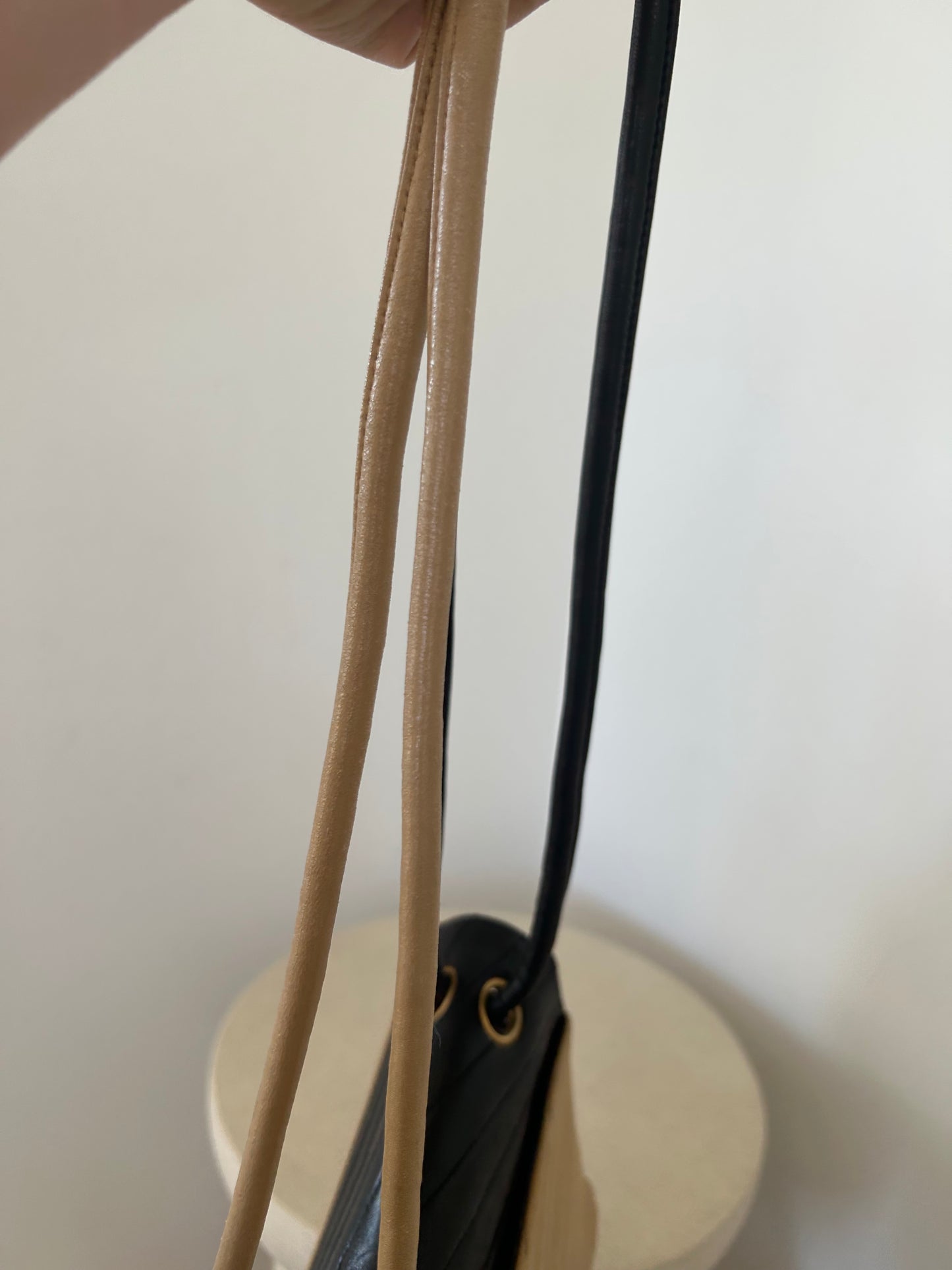 Chanel Bicolor V Stitch Bag