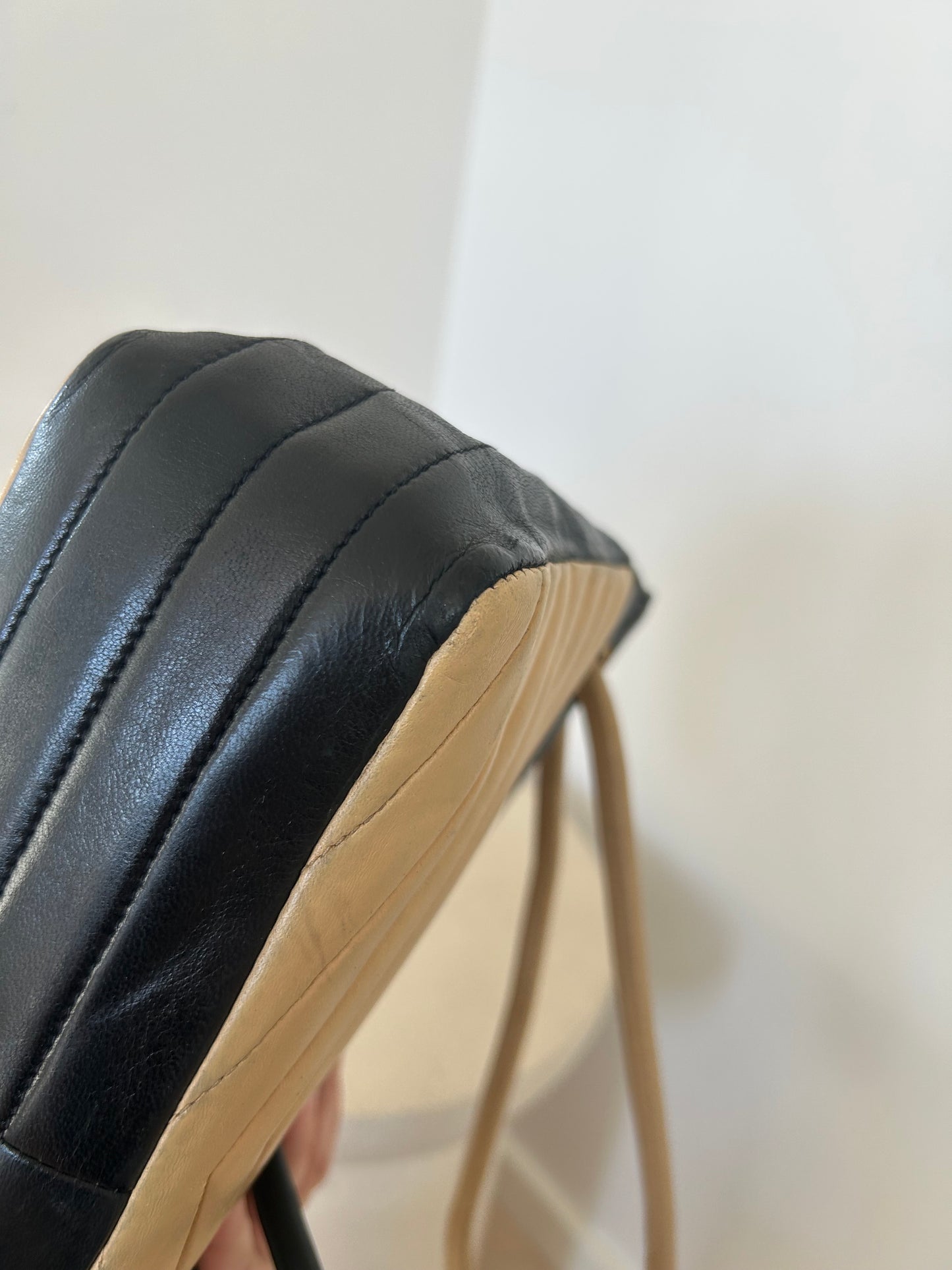 Chanel Bicolor V Stitch Bag