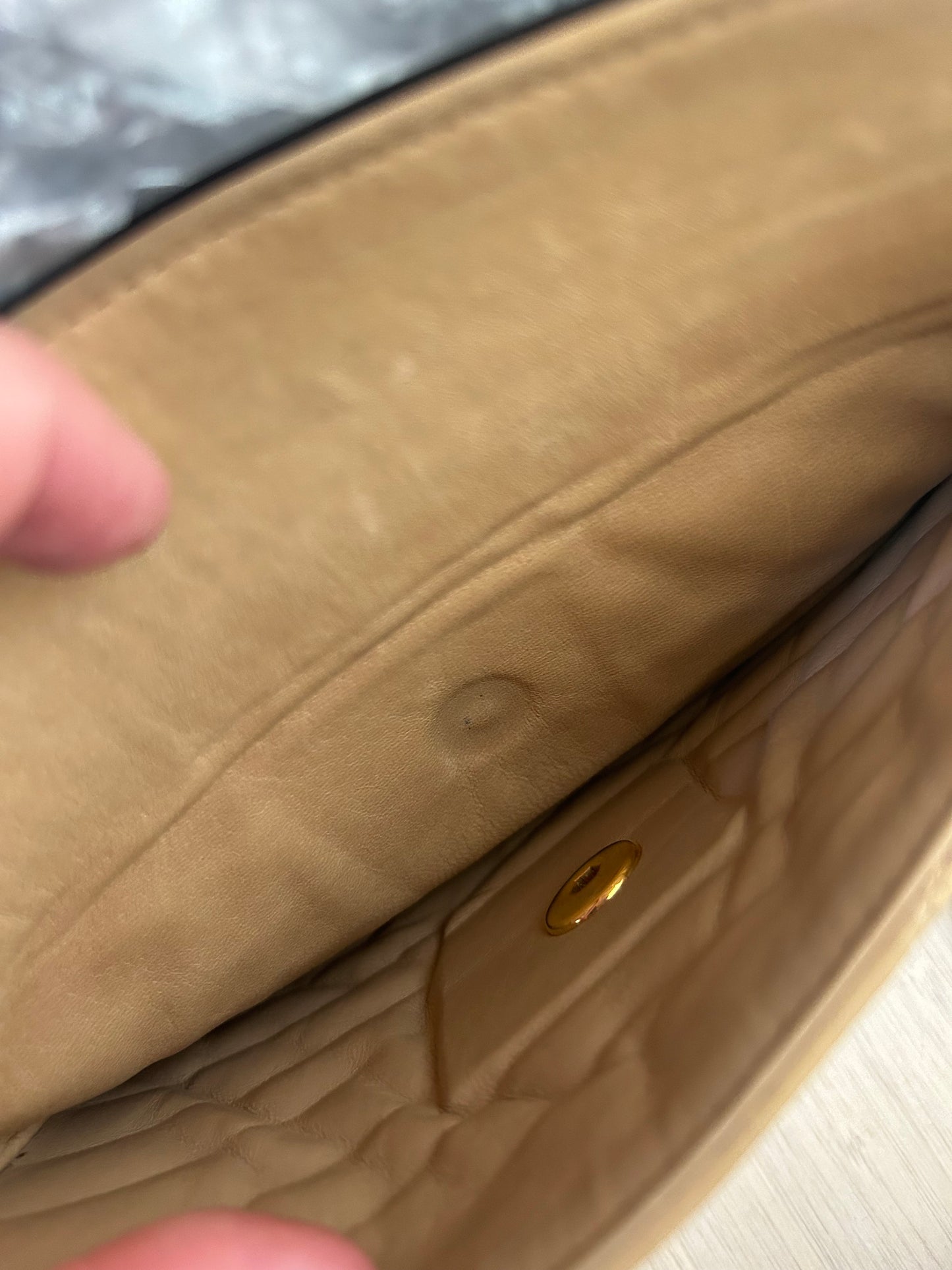 Chanel Bicolor V Stitch Bag