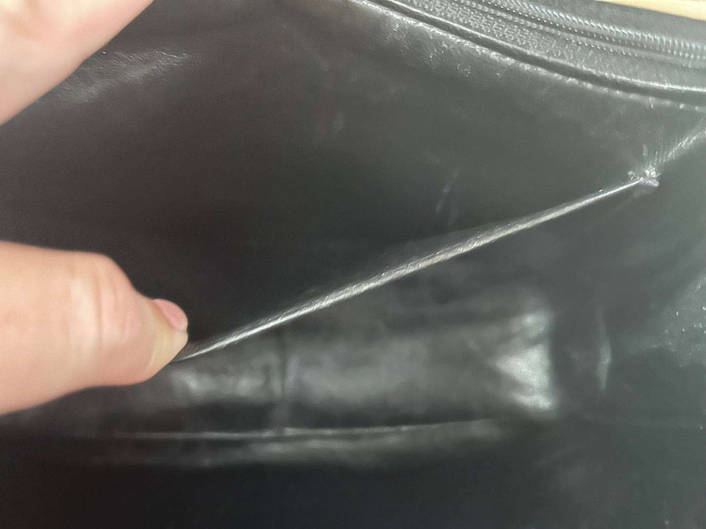 Chanel Bicolor V Stitch Bag