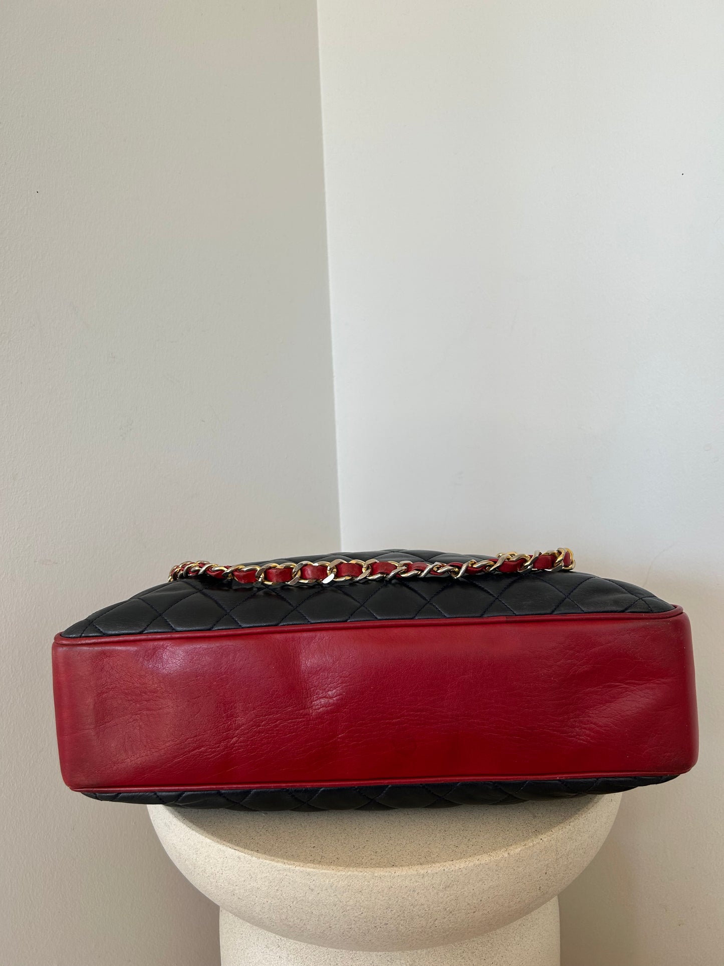 Chanel Shoulder Bag Red/blue