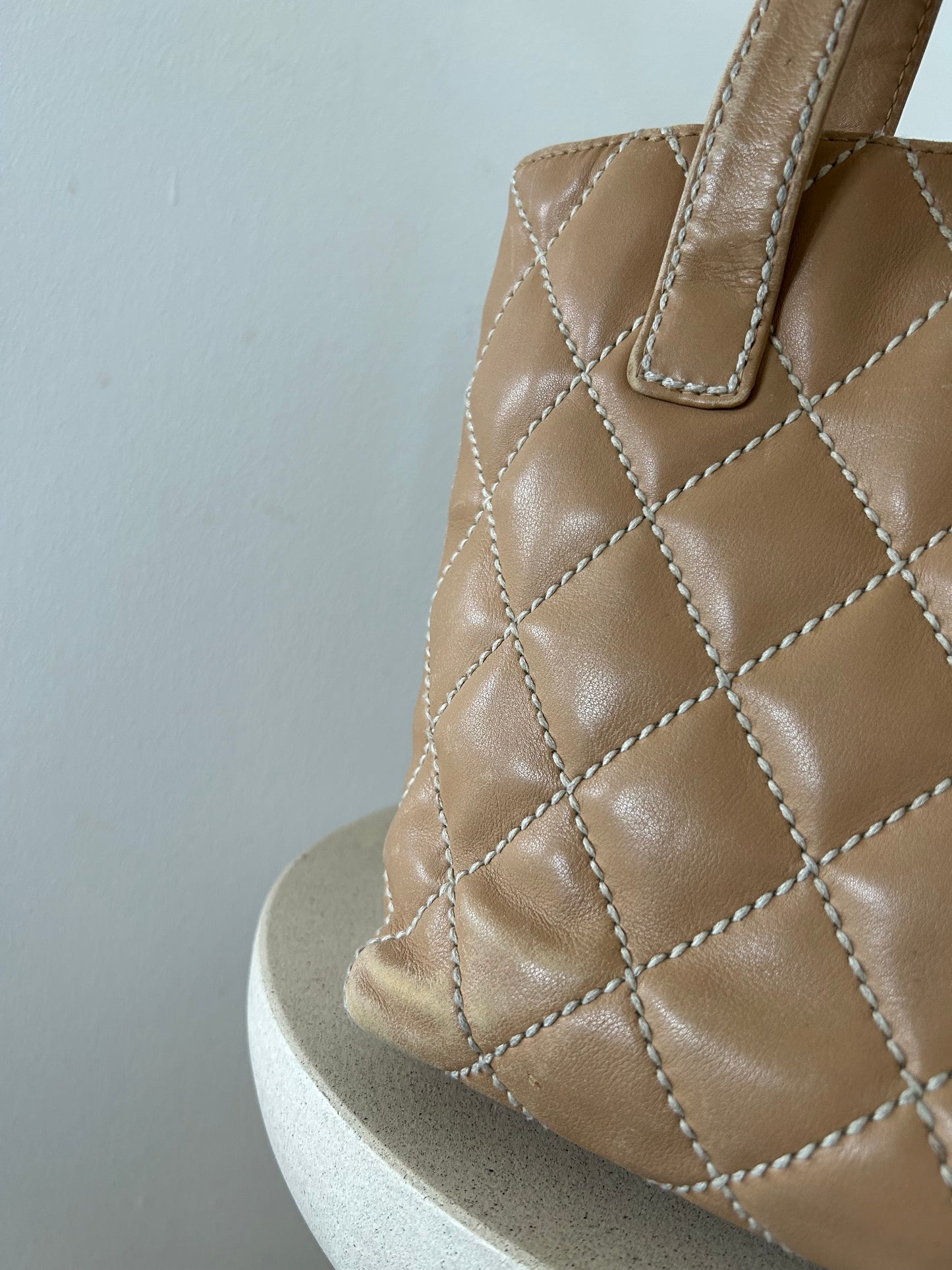 Chanel wild stitch tote