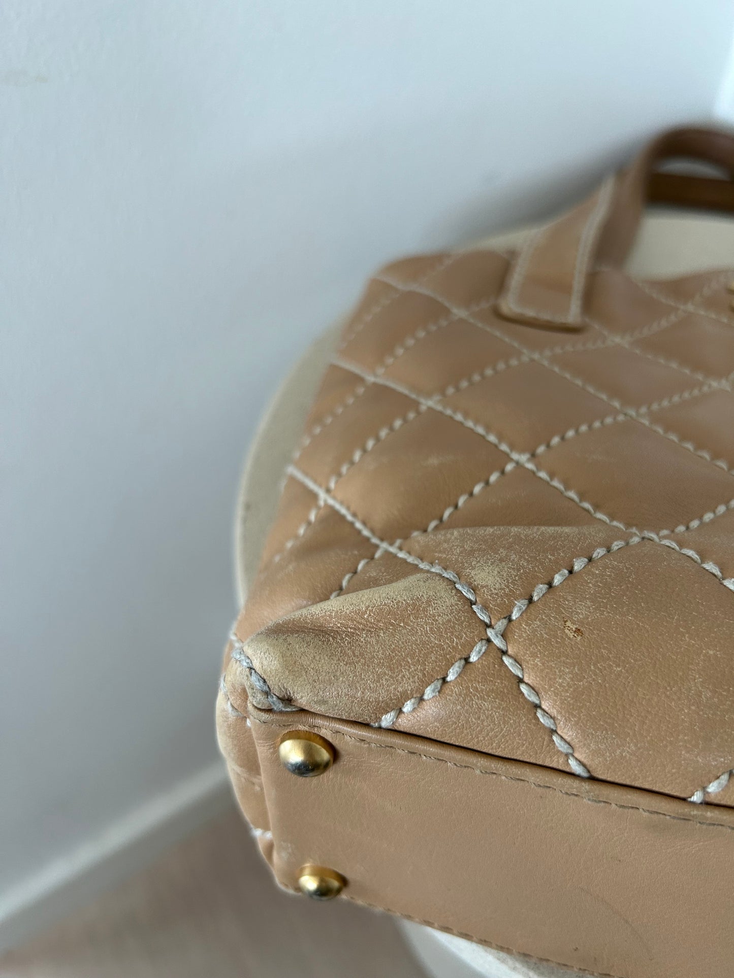 Chanel wild stitch tote