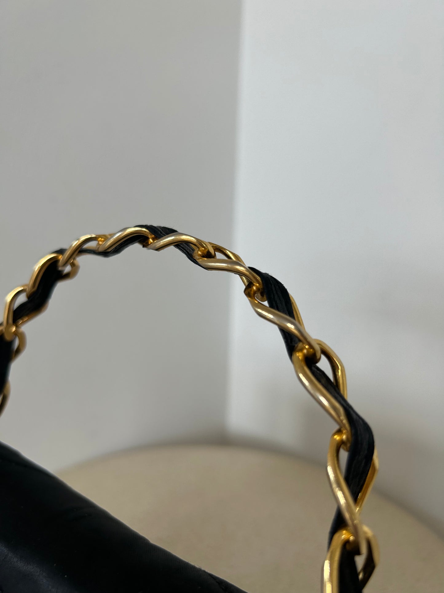 Chanel tophandle nylon bag