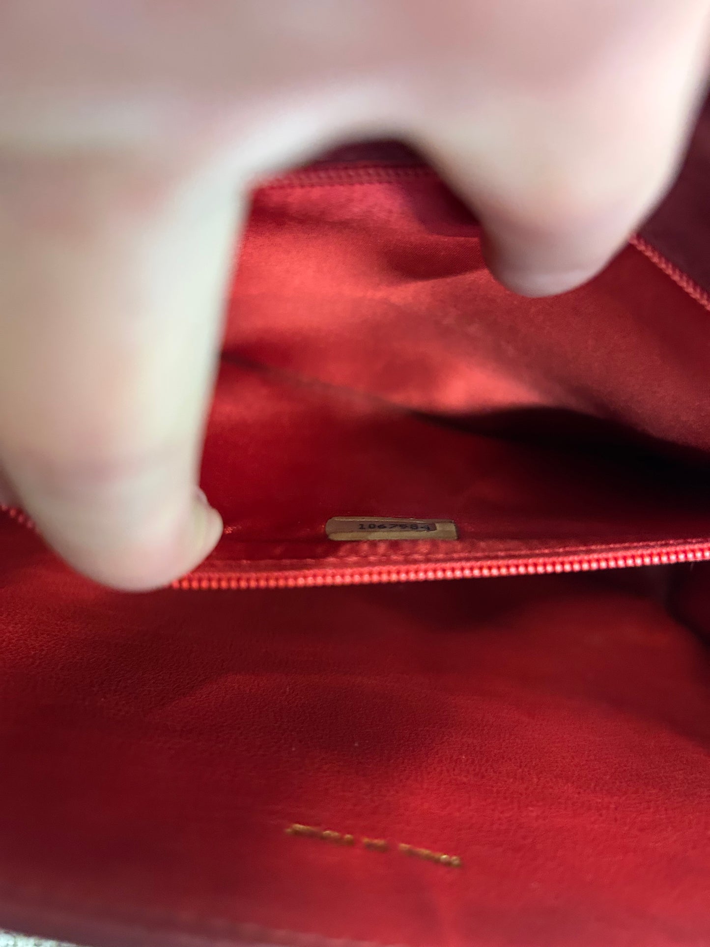 Chanel suede crossbody bag