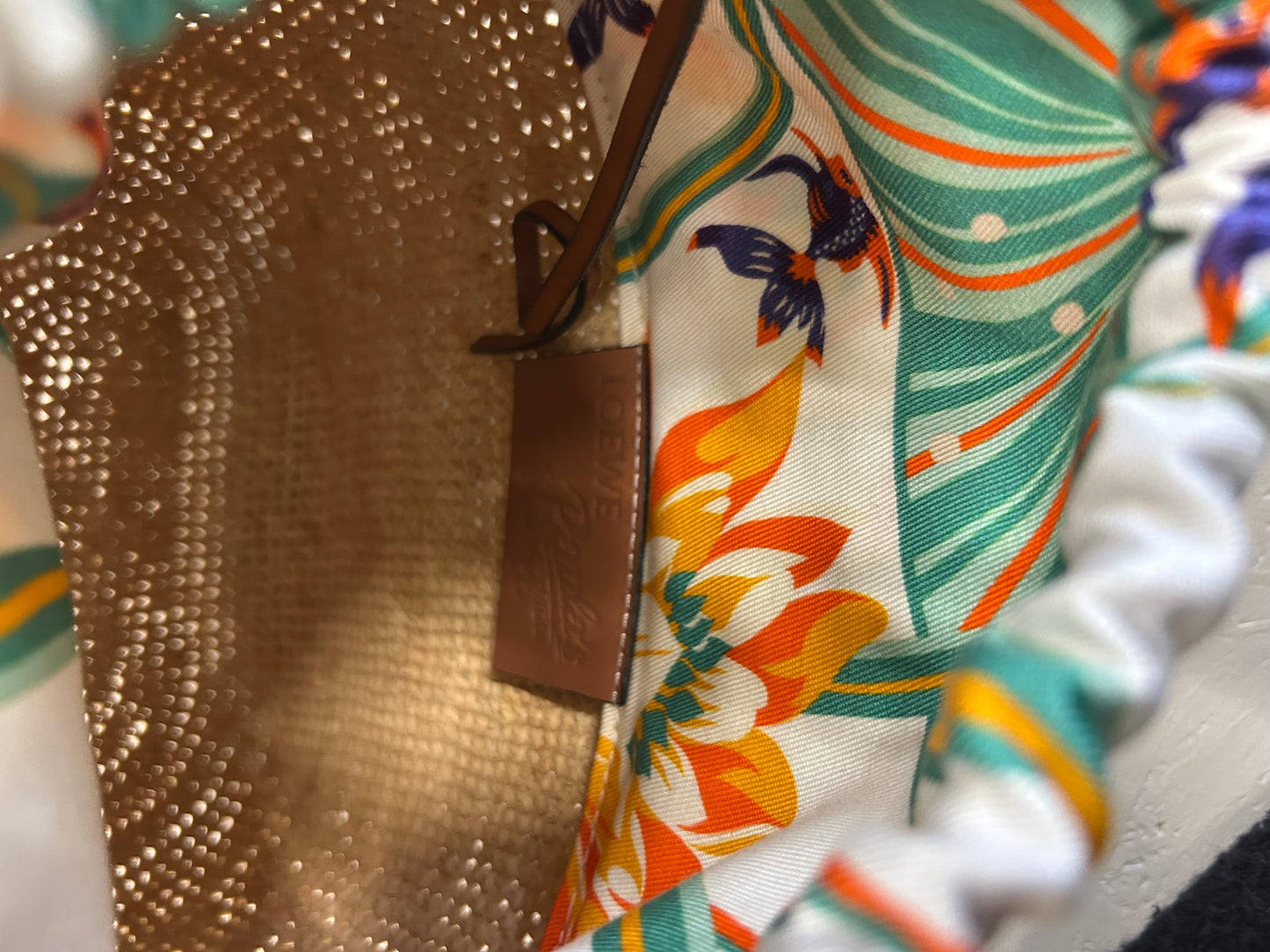 Loewe x Paulas Ibiza raffia bag