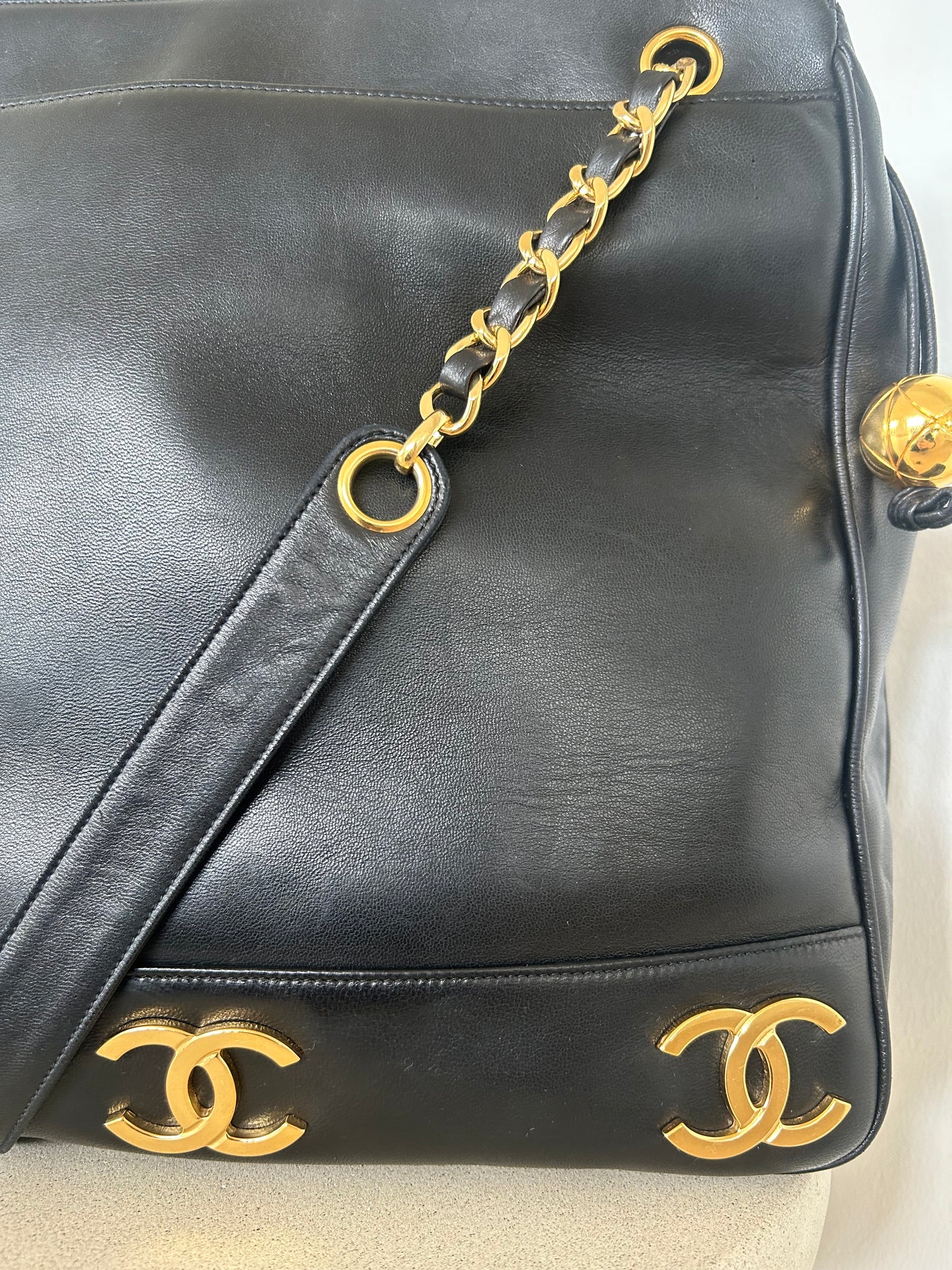 Chanel tripple CC logo bag