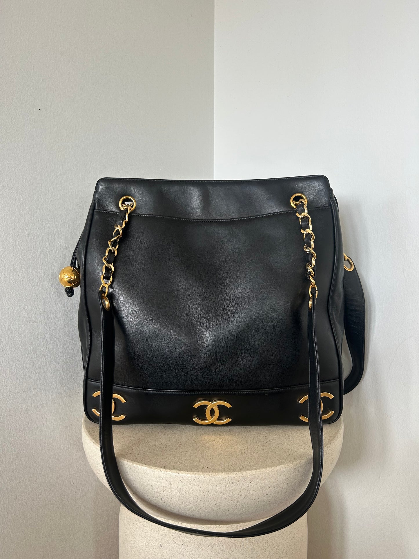 Chanel tripple CC logo bag