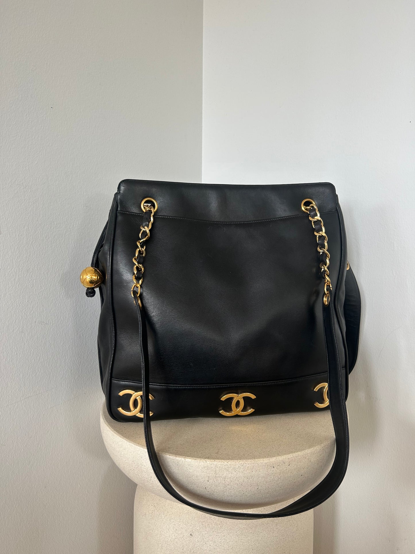 Chanel tripple CC logo bag