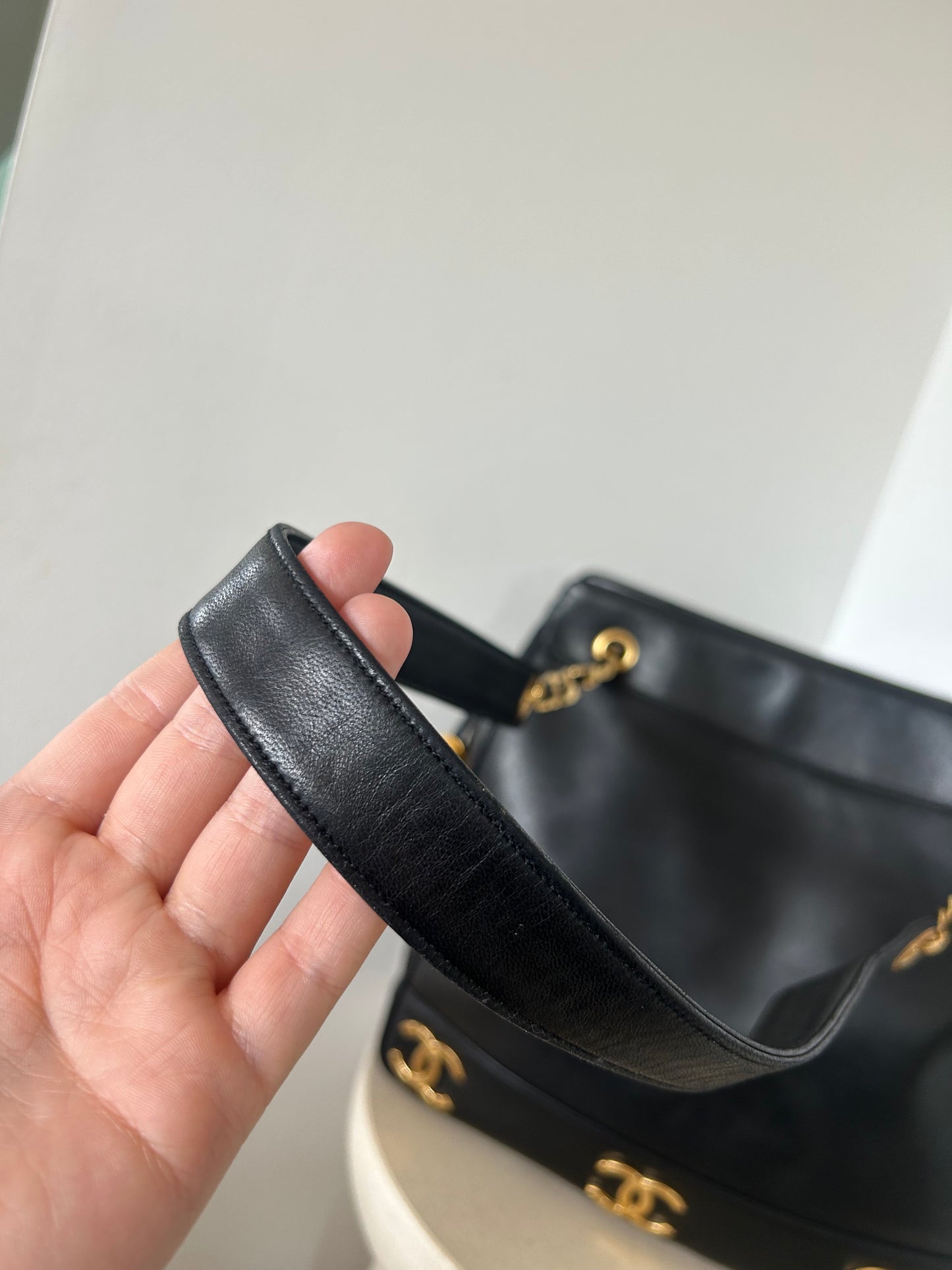 Chanel tripple CC logo bag