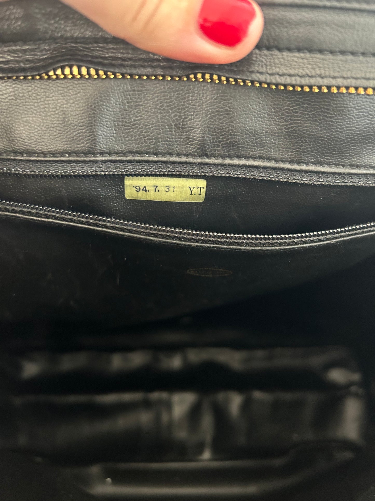 Chanel tripple CC logo bag