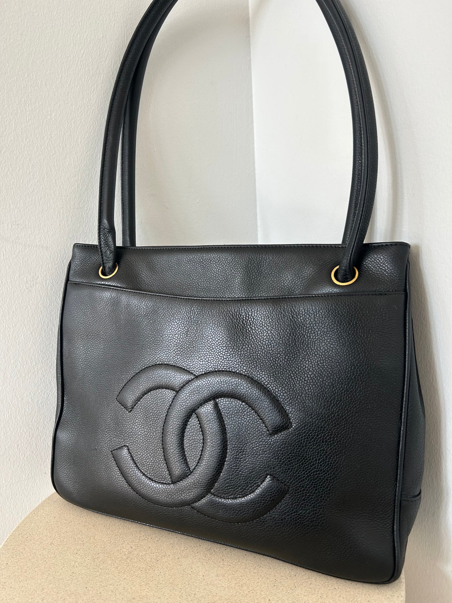 Chanel CC tote bag